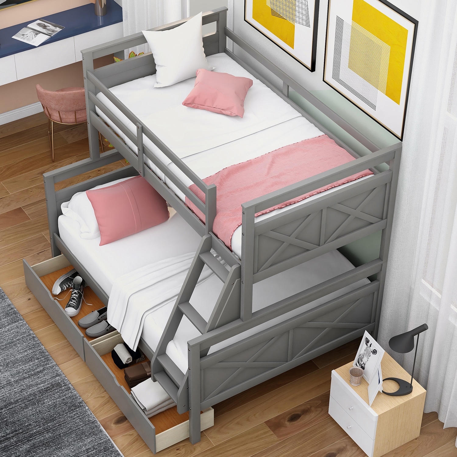 Sumyeg WM-SM000220AAK Bunk-Beds - View #3