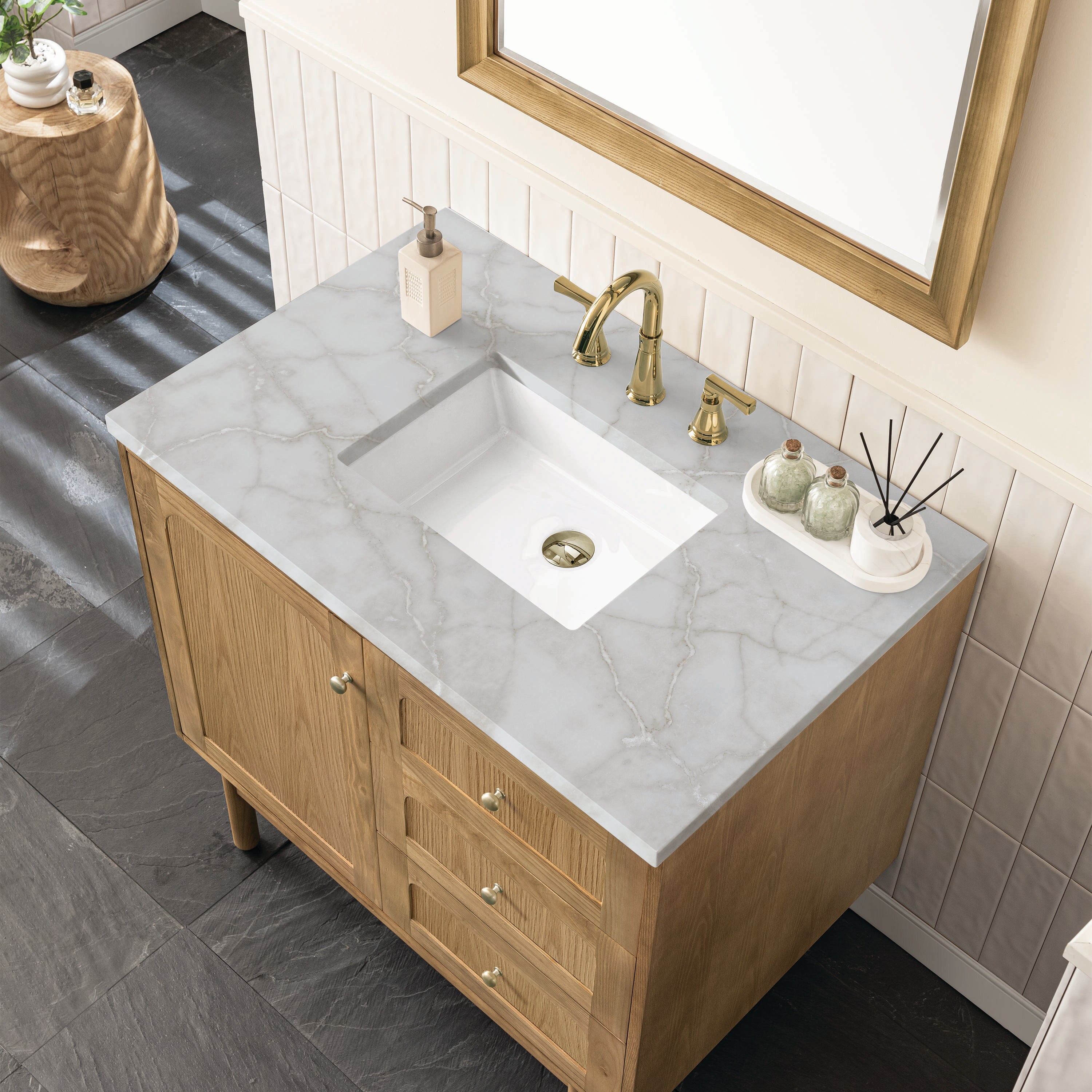 James Martin Vanities 545-V36-LNO-3VSL Bath-Vanity-Combo - View #8