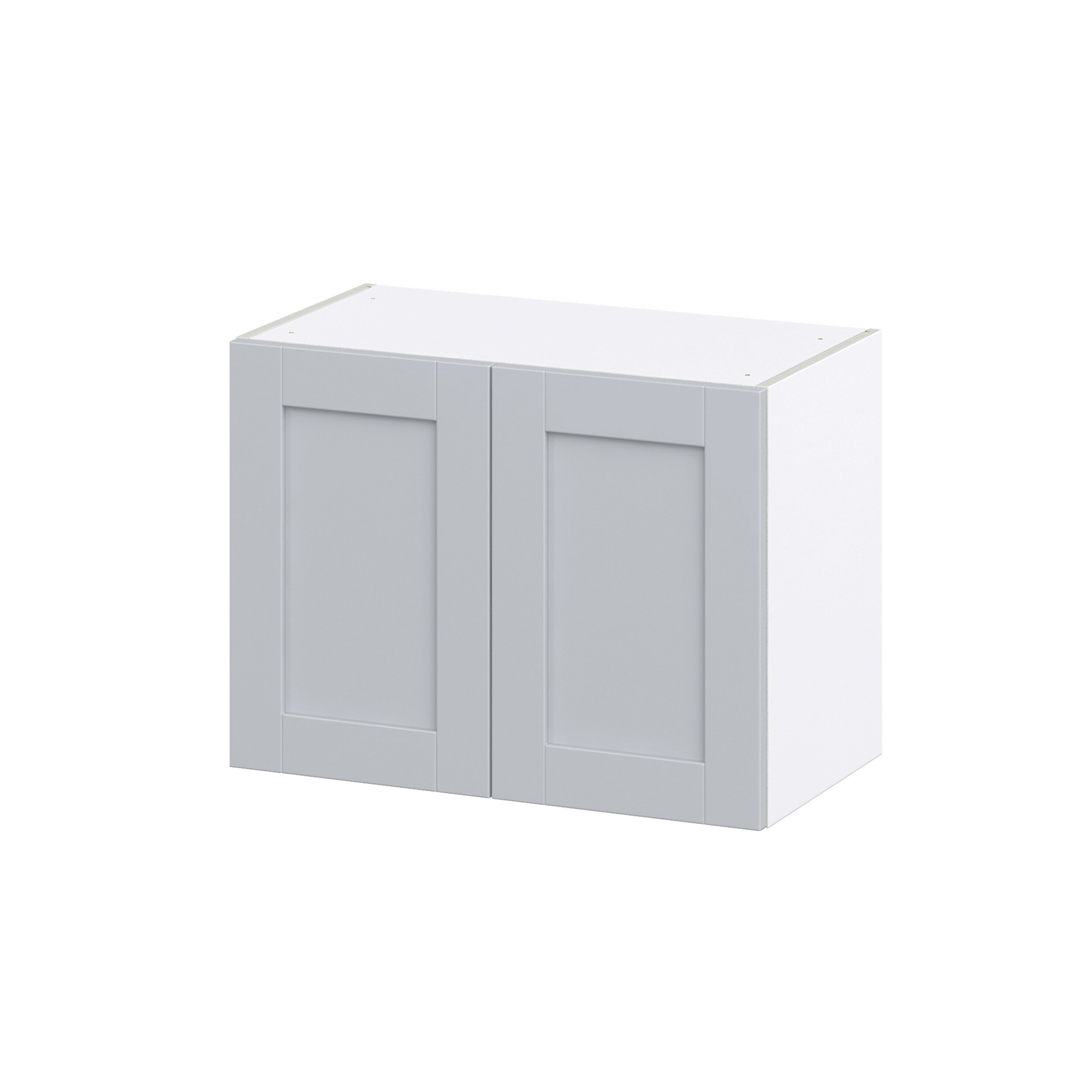 Hugo&Borg Charlesberg 27-in W x 15-in H x 14-in D Gray Wall Fully Assembled Cabinet (Recessed Panel Shaker Door Style)