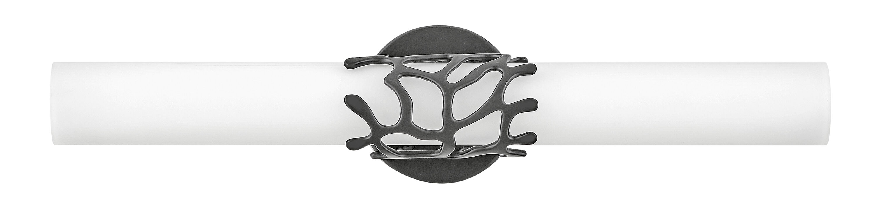Hinkley 50872BK Lyra 22.5-in 2 -Light Matte Black Integrated LED Coastal Vanity light