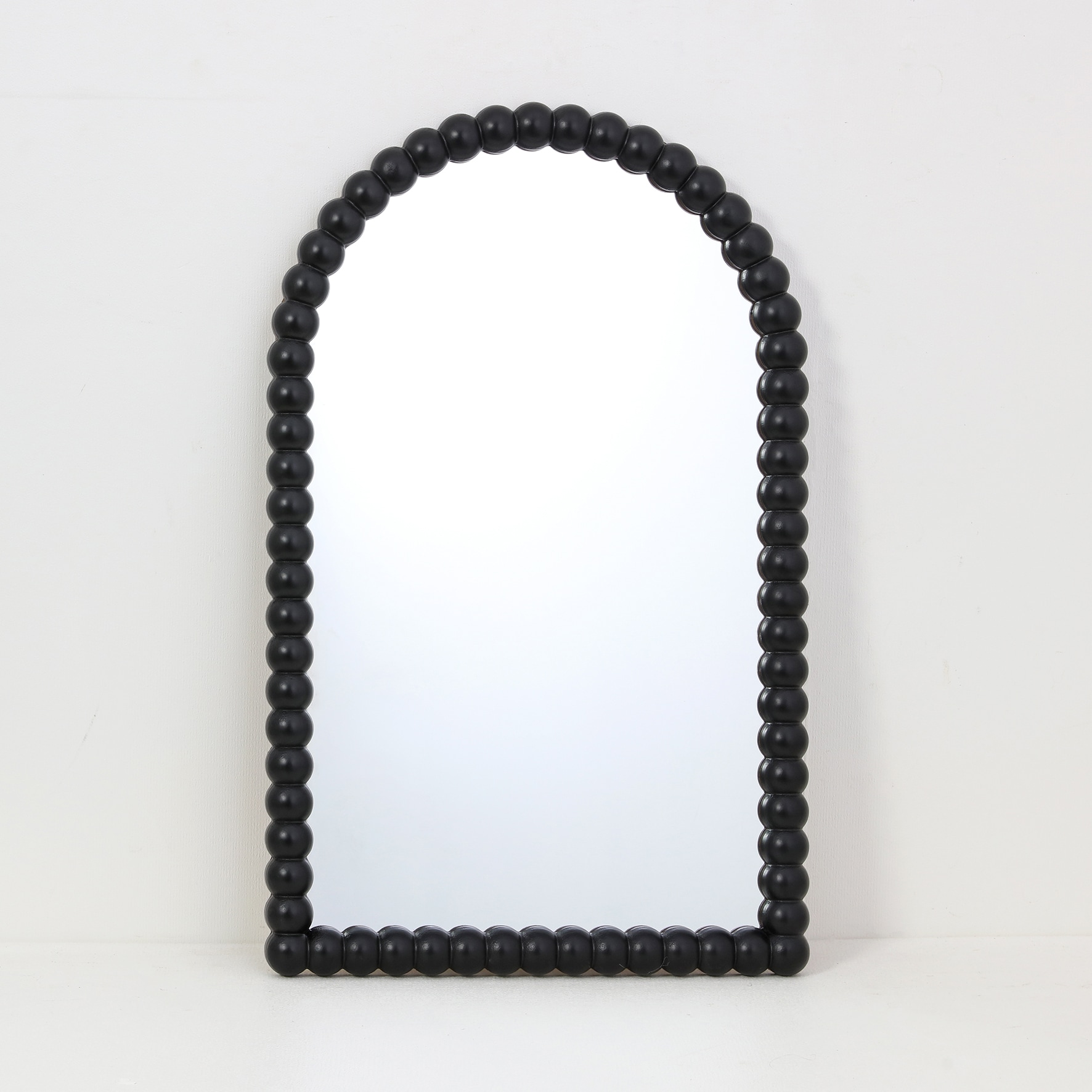  ZY23-09-BLK2032 20-Inches W x 32.0-Inches H Arch Black Framed Wall Mirror