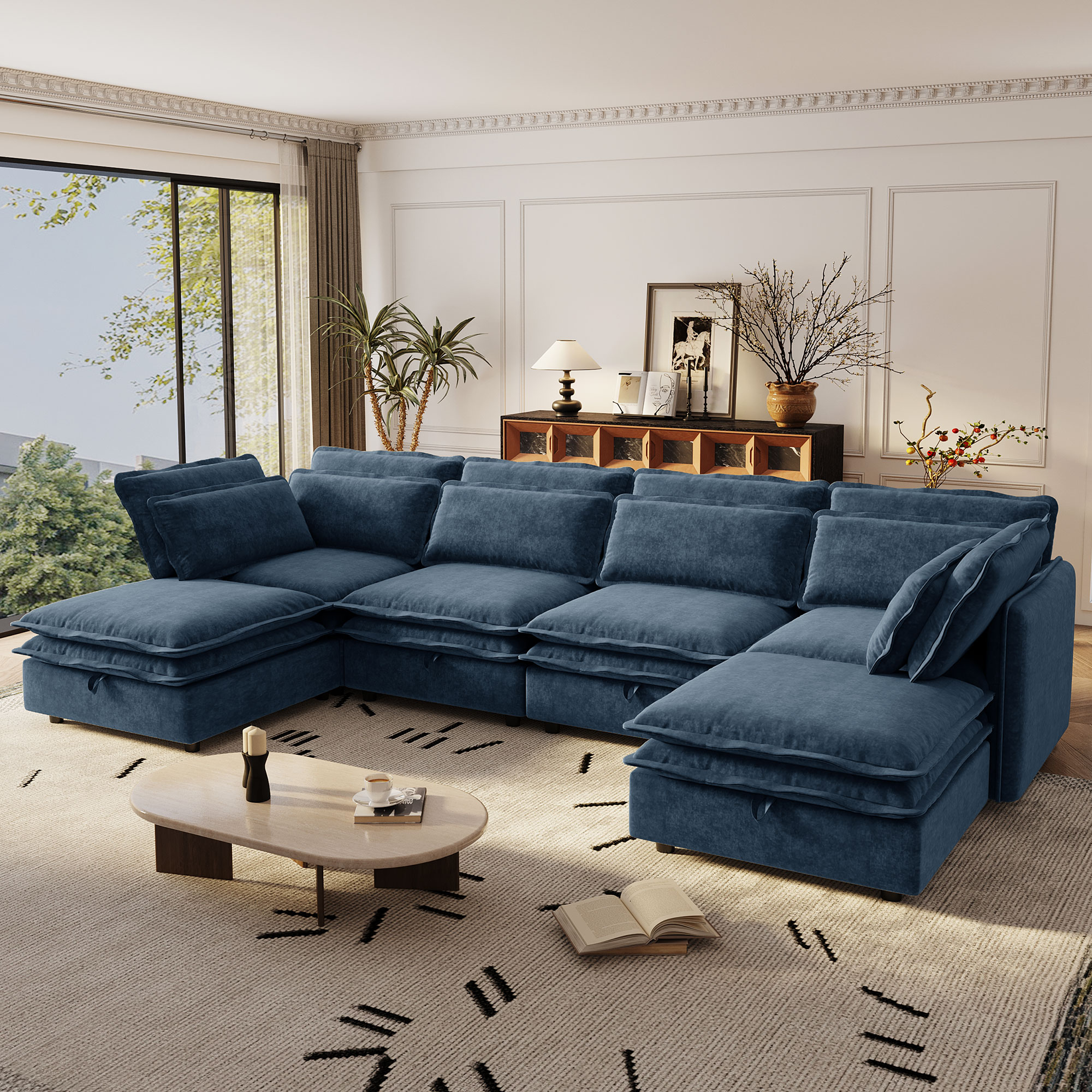 ModernLuxe WY000447AAC Sofas-Loveseats - View #4