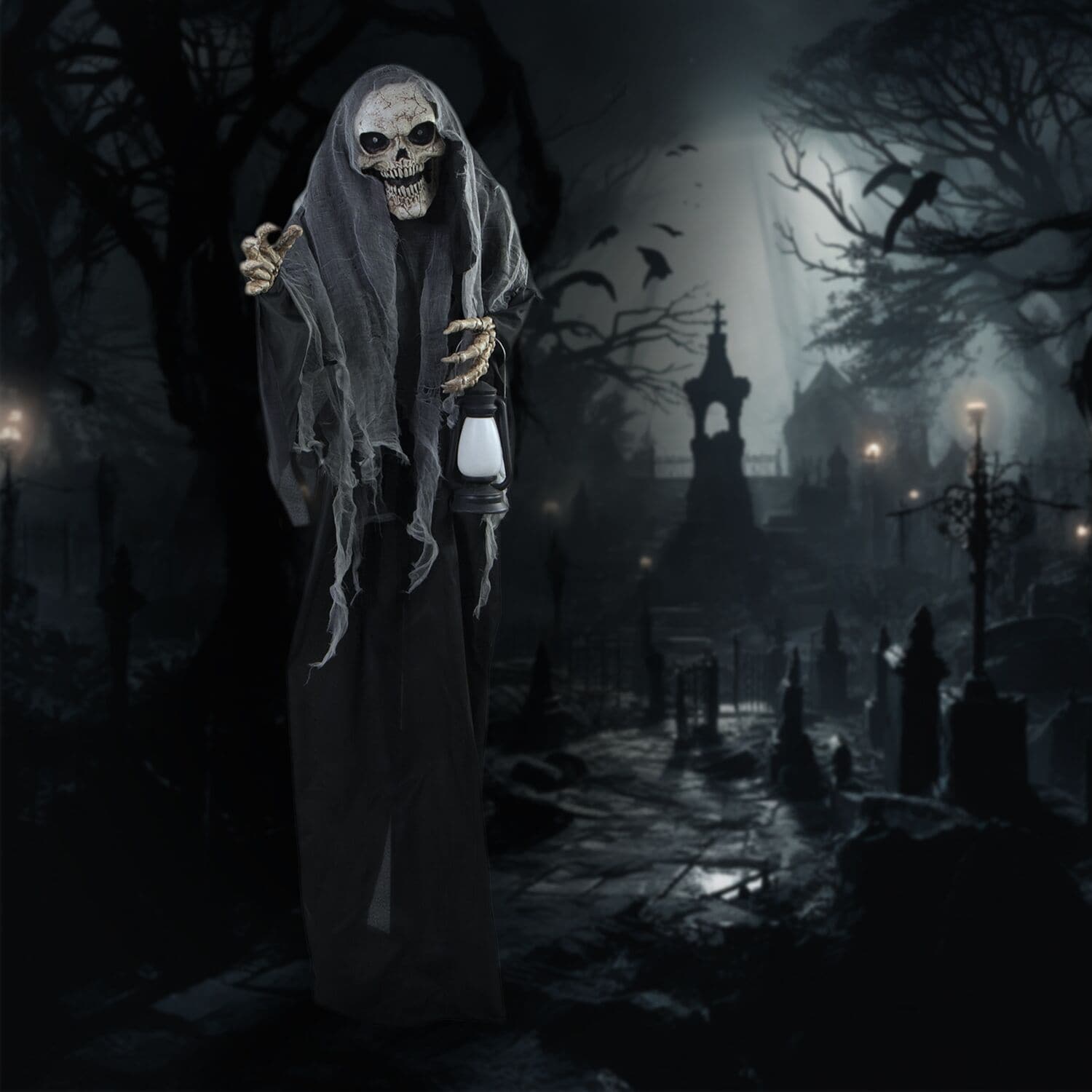 Haunted Hill Farm HHRPR-24FLSA Halloween-Animatronics - View #2