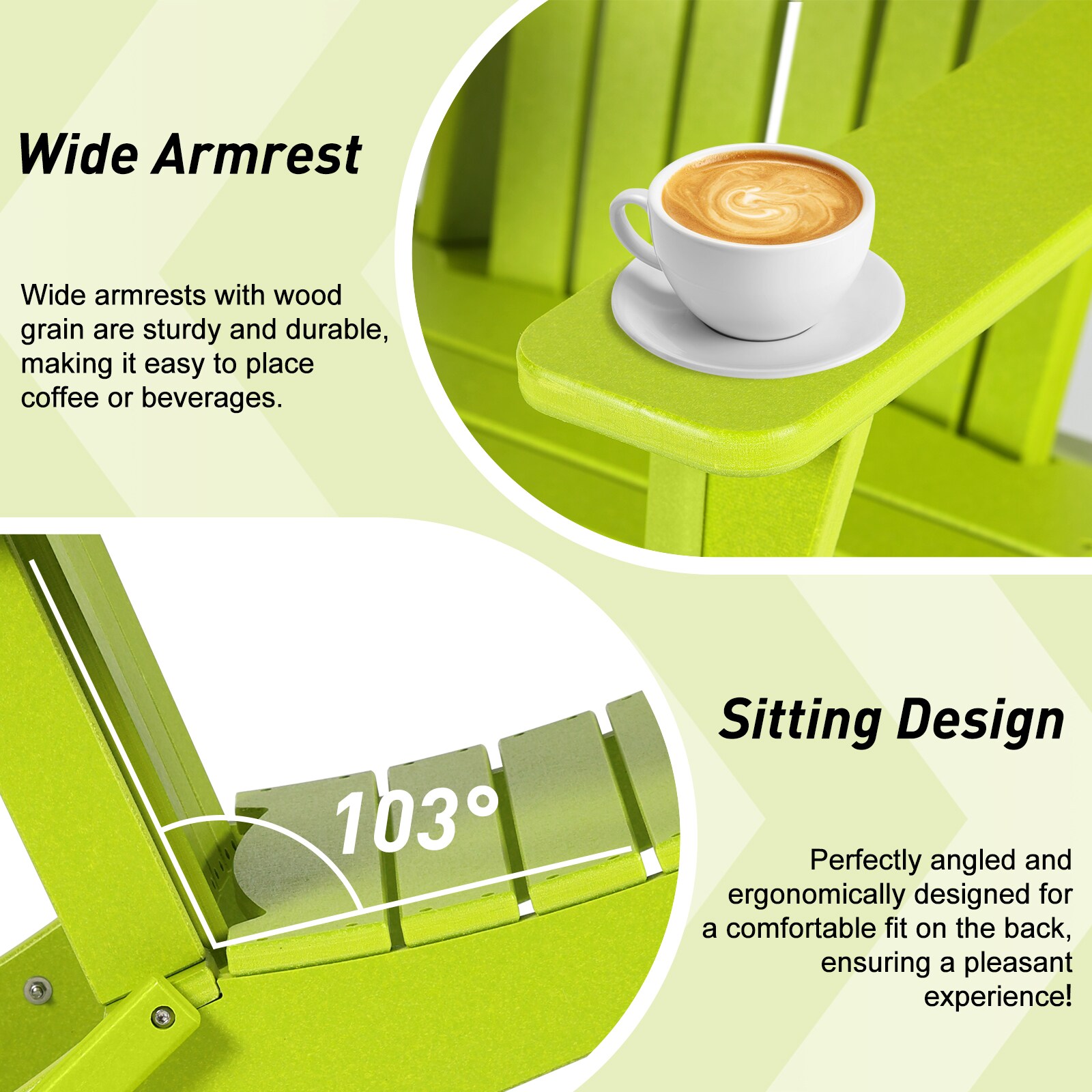 Aoodor A302-PYWGN Patio-Chairs - View #6