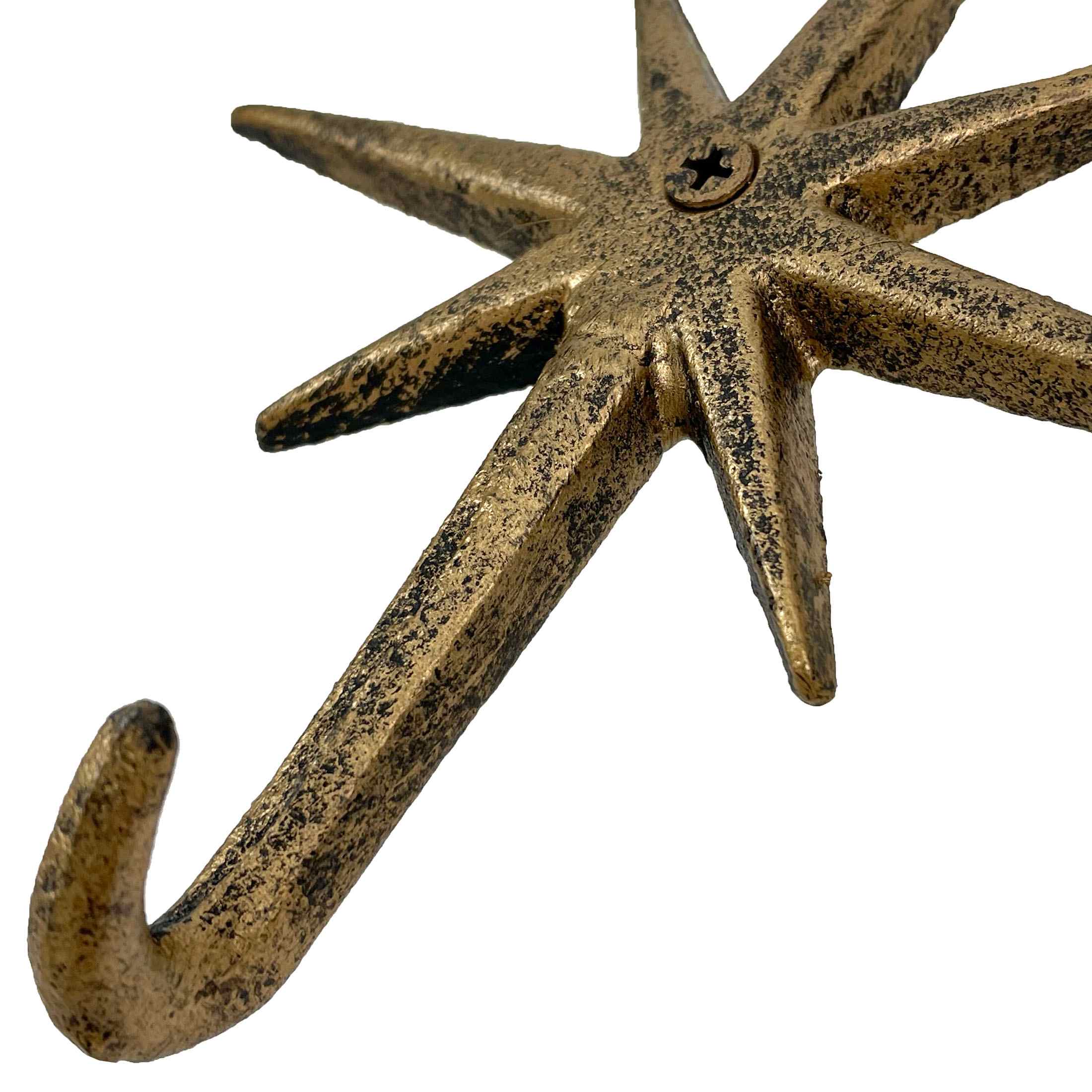 Zeckos ZKO-99433-GD Decorative-Wall-Hooks - View #3