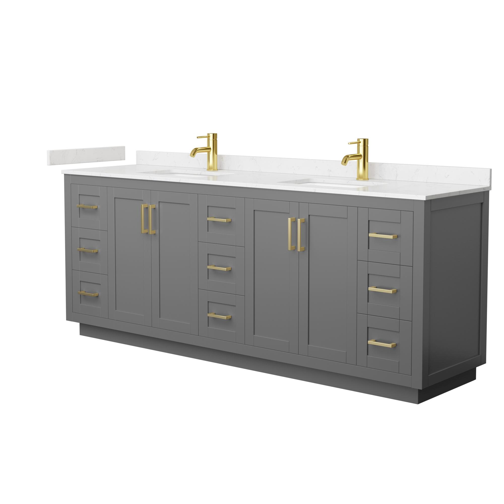 Wyndham Collection WCF292984DGGC2UNSMXX Bath-Vanity-Combo - View #2