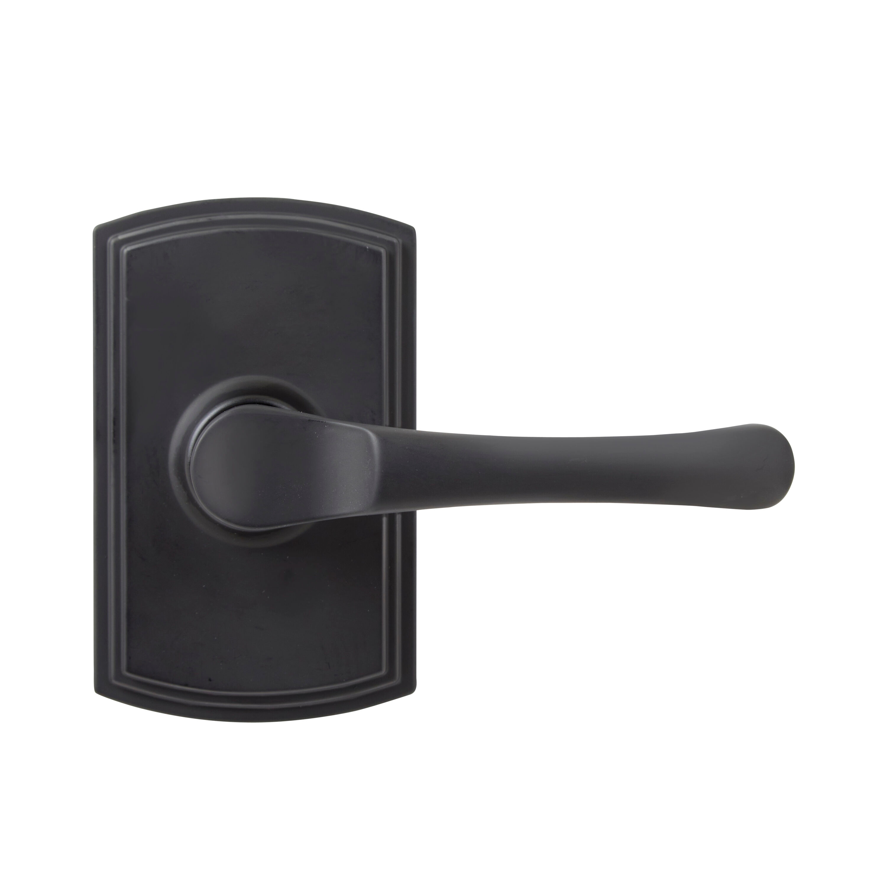 Delaney Hardware 364204 Artino Black Interior/Exterior Hall/Closet Passage Door Handle