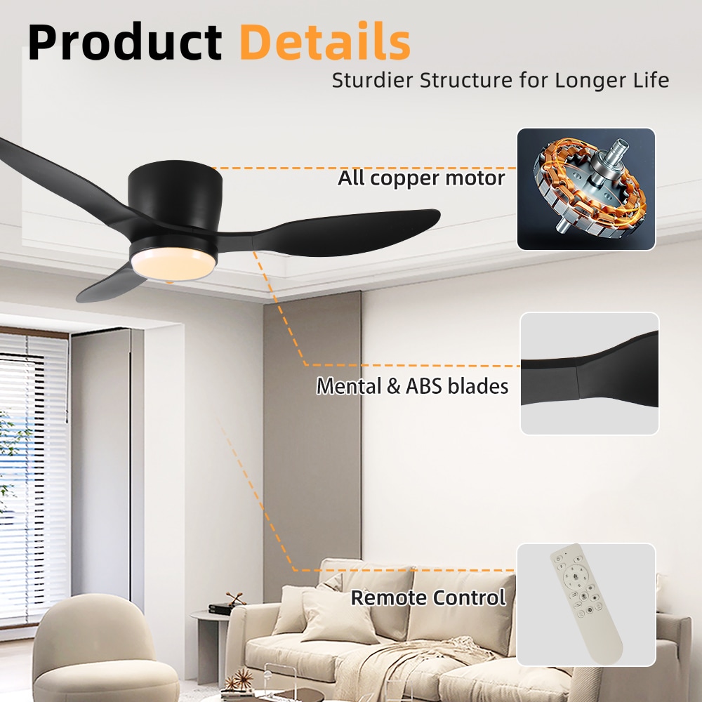 Duclsaty ZYS055 Ceiling-Fans - View #6