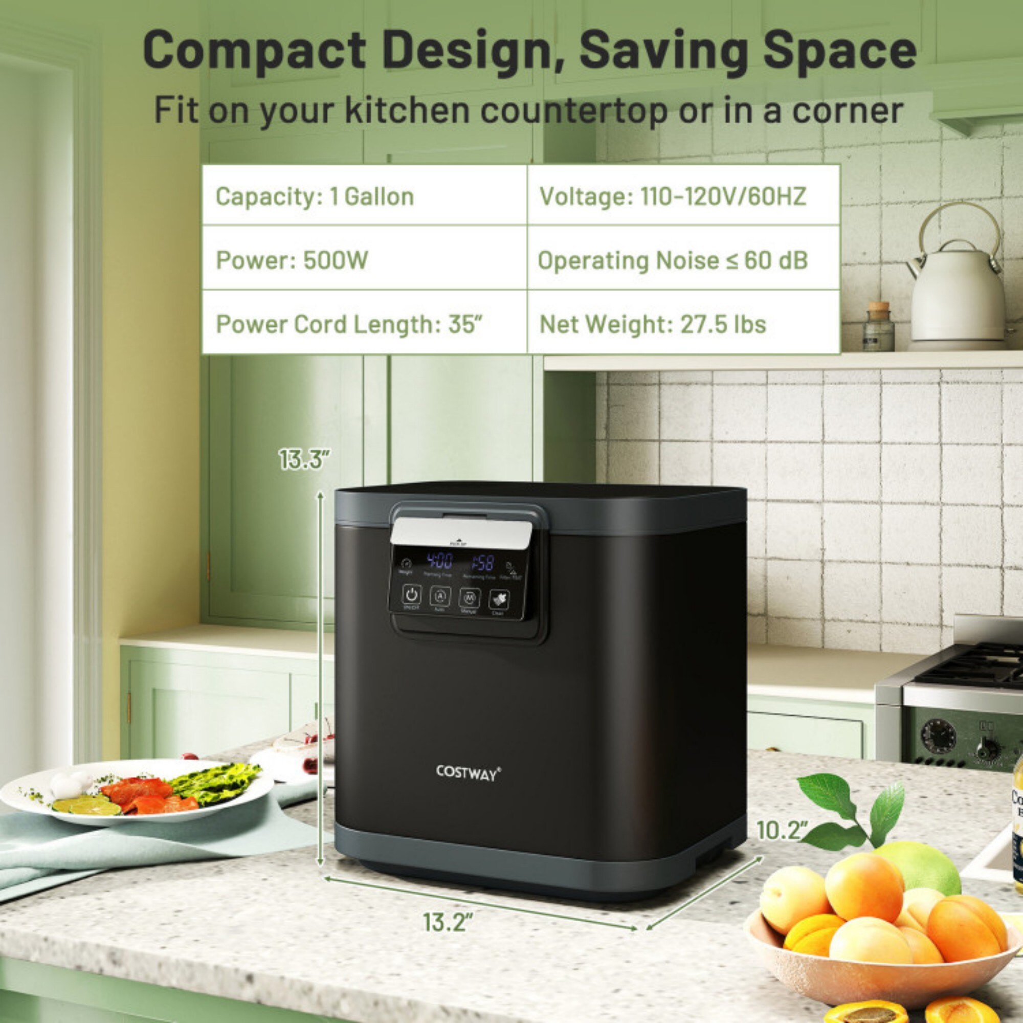 LUCKY ONE LO-ES10482USBK composters - View #6