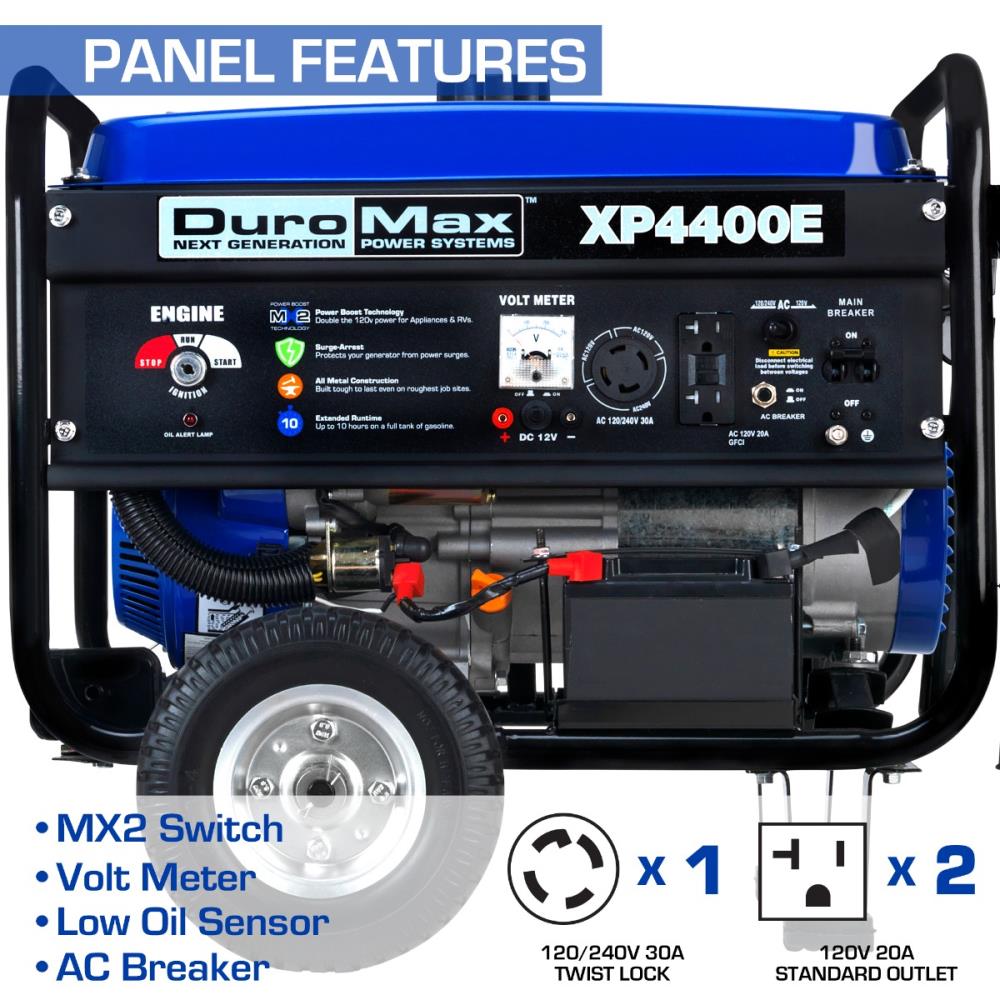 DuroMax XP4400E Portable-Generators - View #4
