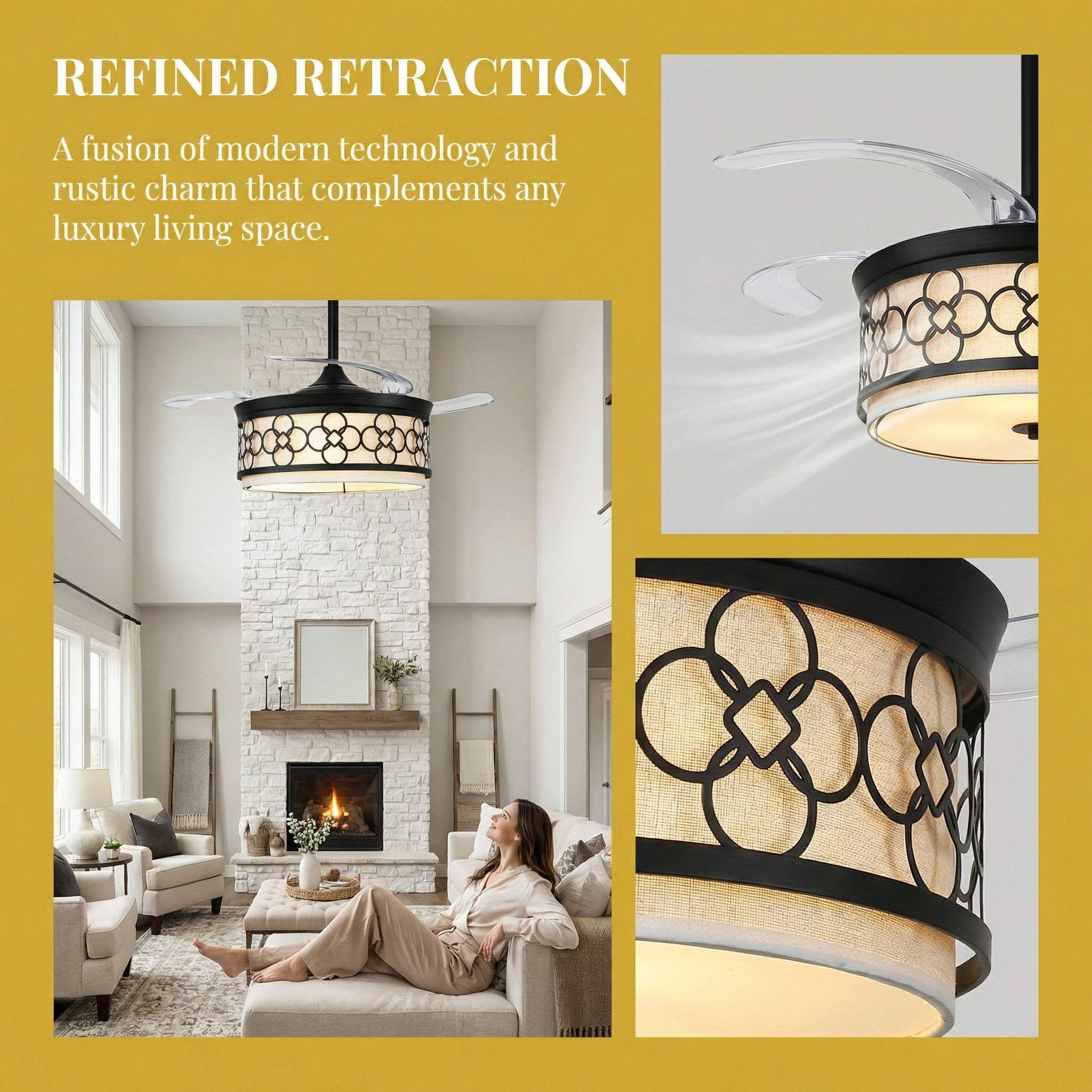 Oaks Decor DC4260-C Ceiling-Fans - View #5