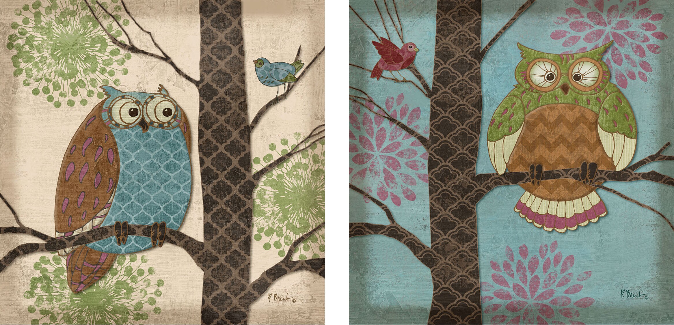  10392LOW 12-in H x 12-in W Animals Print on Canvas