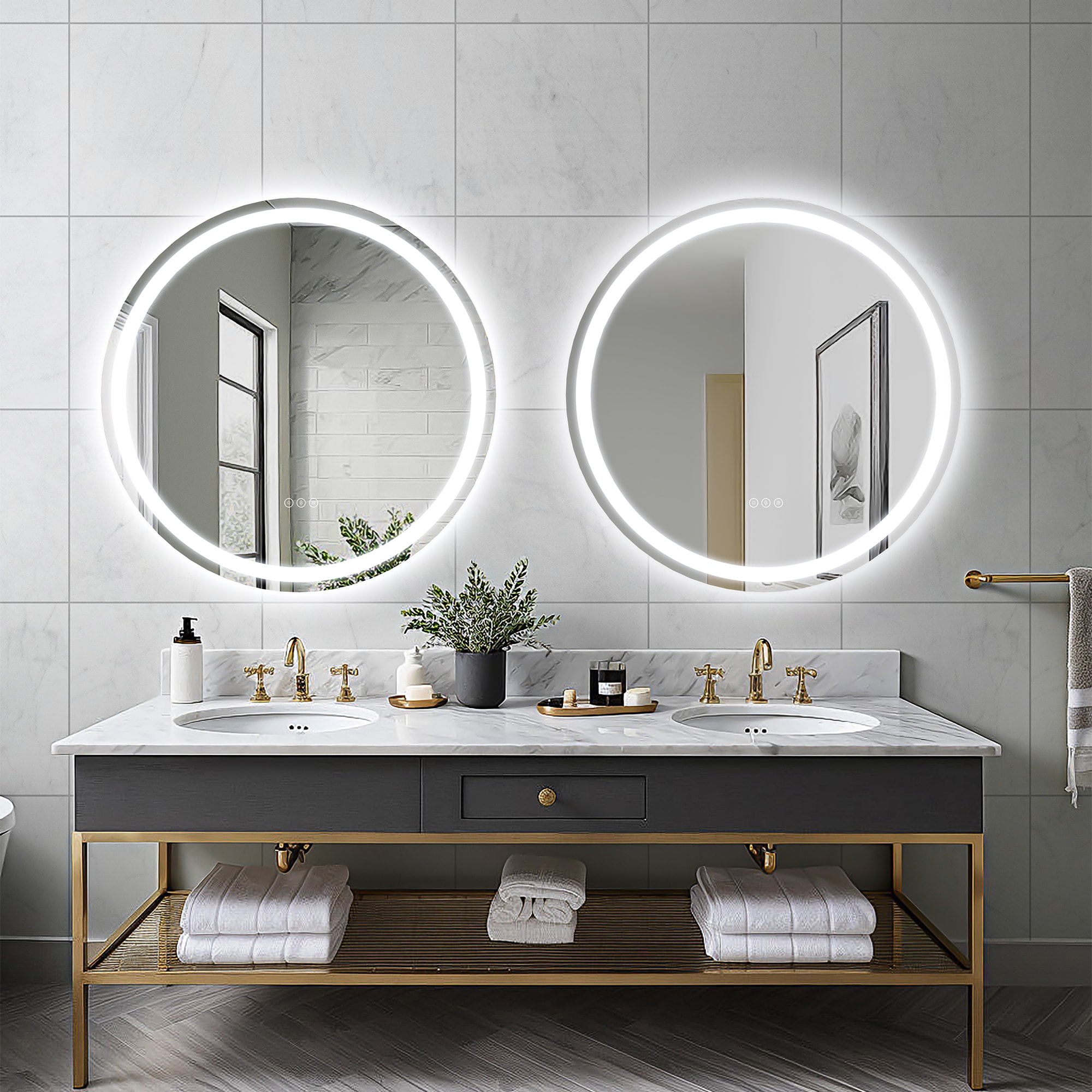 Maxax MR02-32 Framed-Bath-Mirrors - View #2