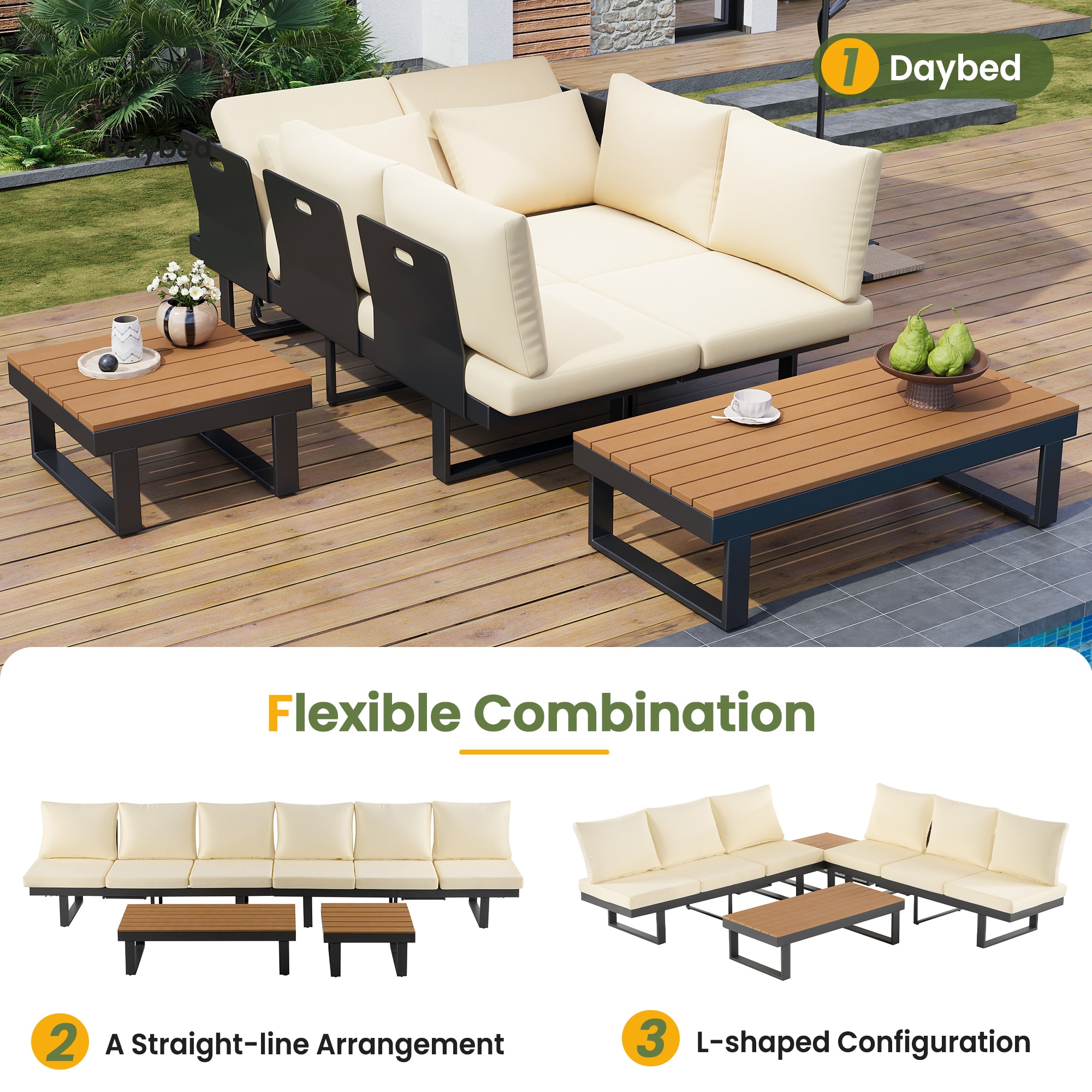 ModernLuxe L-N719Z000170A Patio-Conversation-Sets - View #6