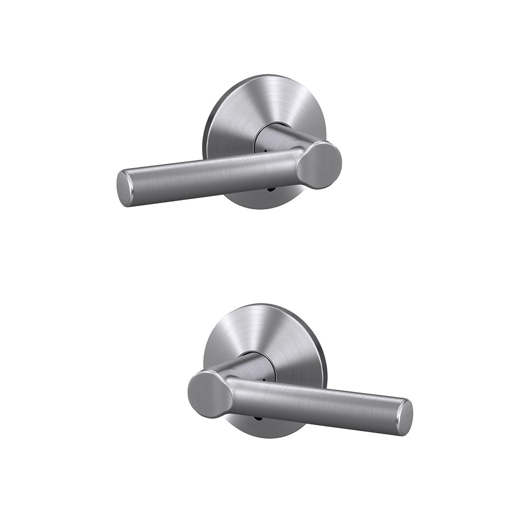 Schlage FC172 BRW 626 KIN Custom Broadway - Kinsler Satin Chrome Universal Interior Hall/Closet Dummy Door Handle