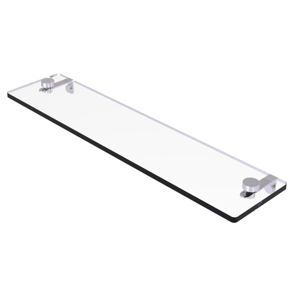 Allied Brass MT-1-22-PC Montero Polished Chrome Wall mount Bathroom Shelf ( 22-in x 2-in x 5-in )