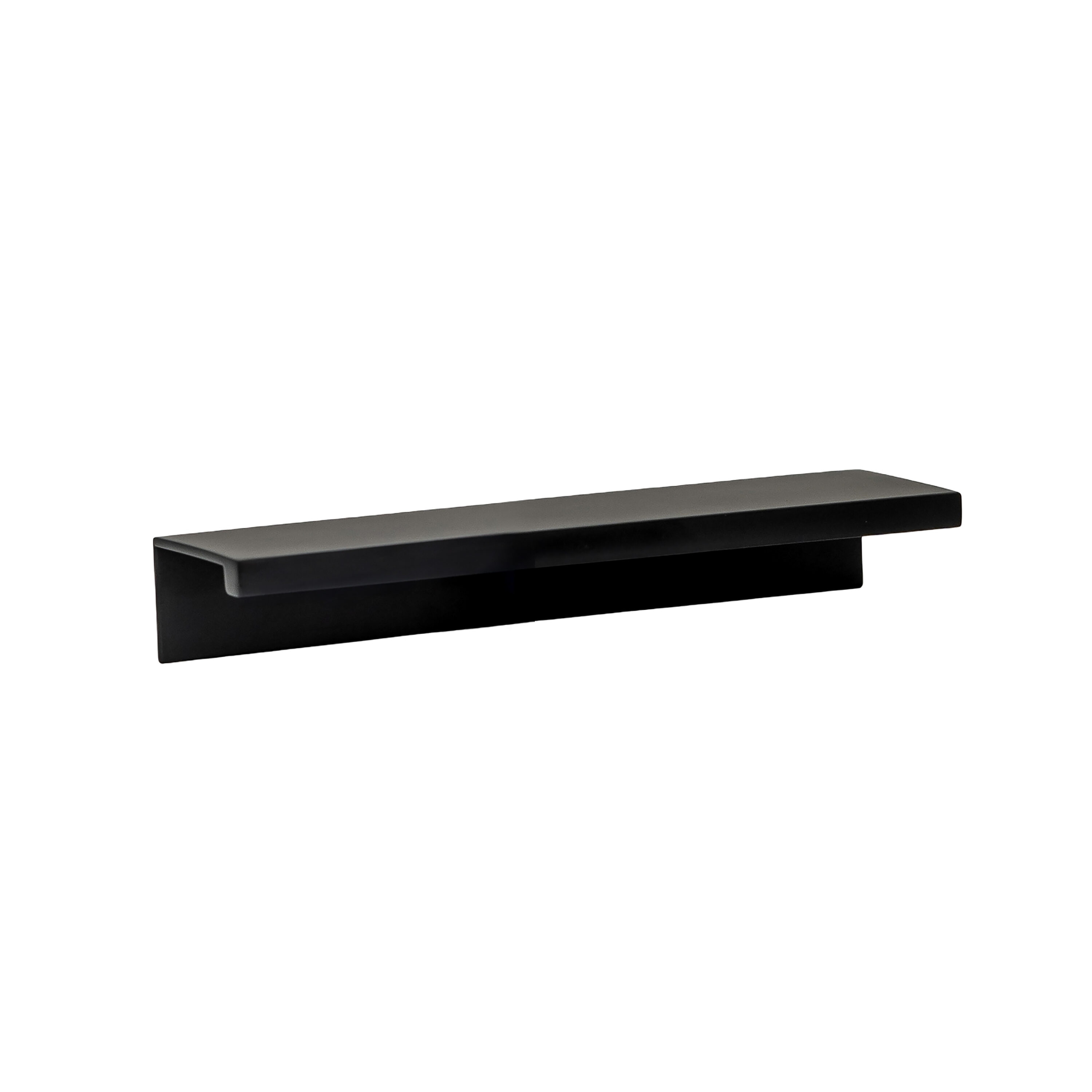 Sumner Street Home Hardware RL005385 Ethan 3-3/4-in , 96mm Center to Center Matte Black Rectangular Edge