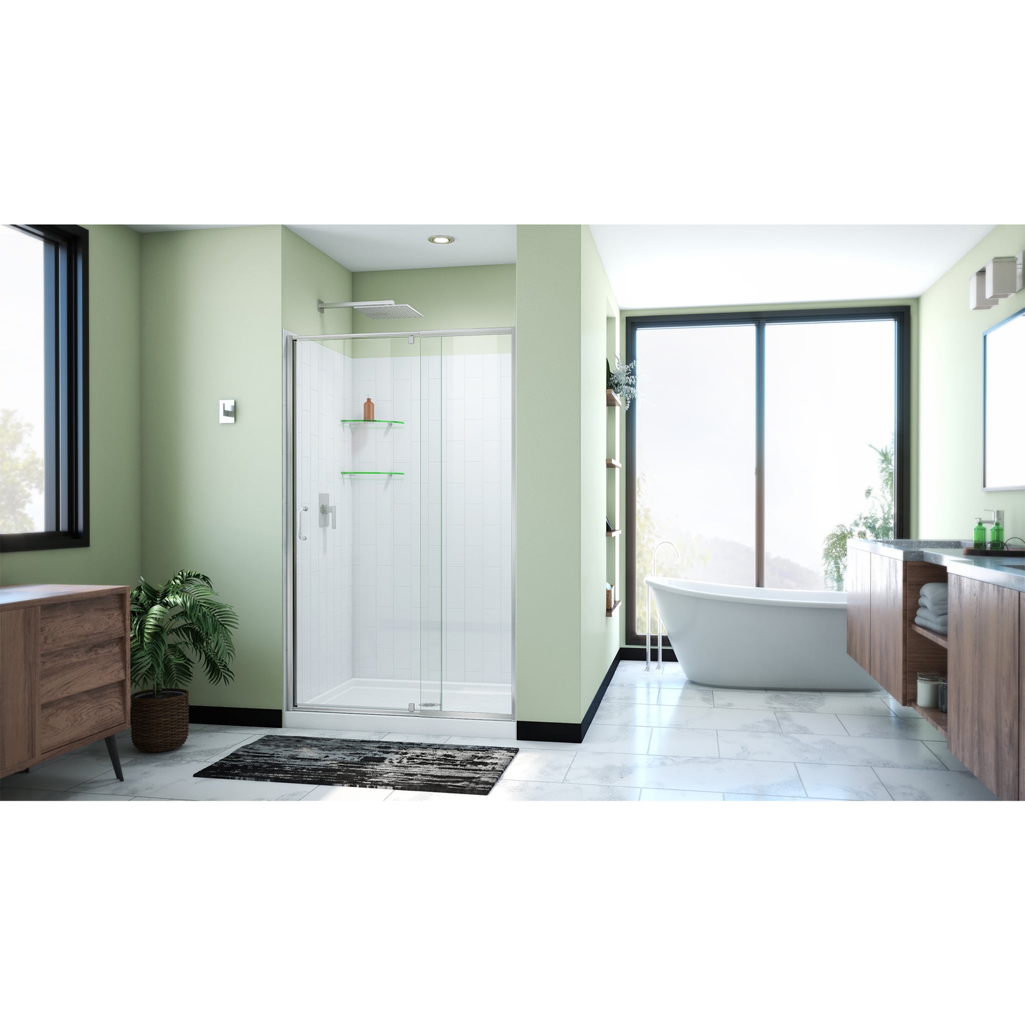 DreamLine D2224836XXC0004 Alcove-Shower-Kit - View #2