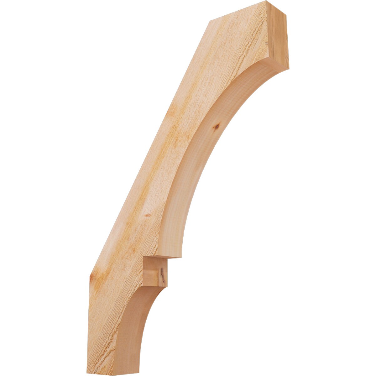 Ekena Millwork BRC04X24X36BOA00RWR 4-in x 24-in x 36-in Western Red Cedar Unfinished Wood Balboa rough sawn