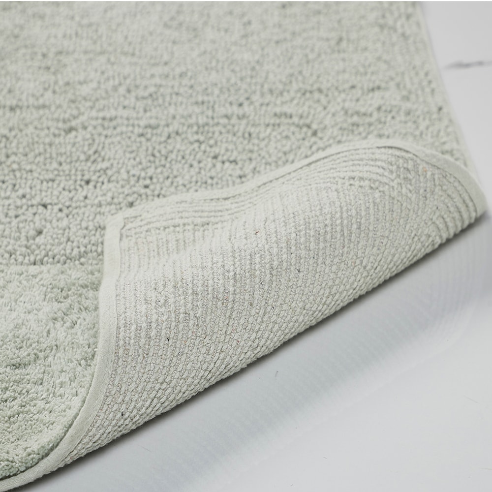 Granada Sage Luxurious Cotton 24" x 40" Bath Rug