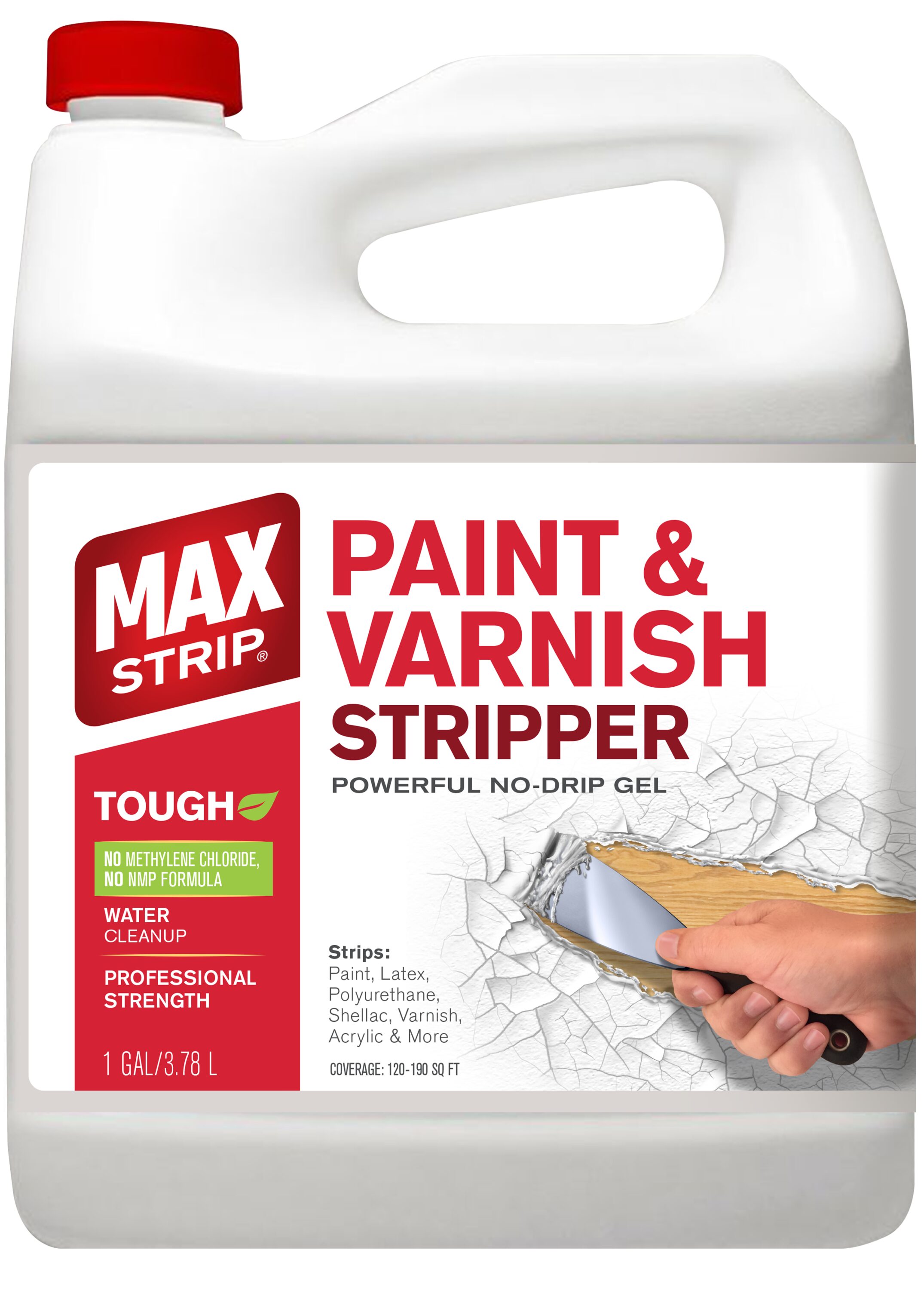 KBS Strip Quart - Paint Remover / Stripper Gel - Contains No Methylene  Chloride - Clings To Vertical Surfaces