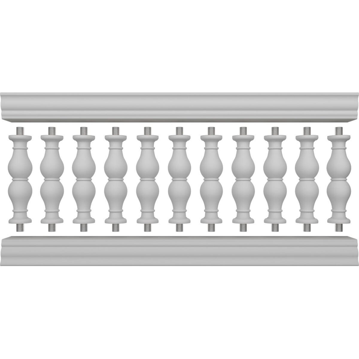 Ekena Millwork BALK32X072AVN railings - View #5