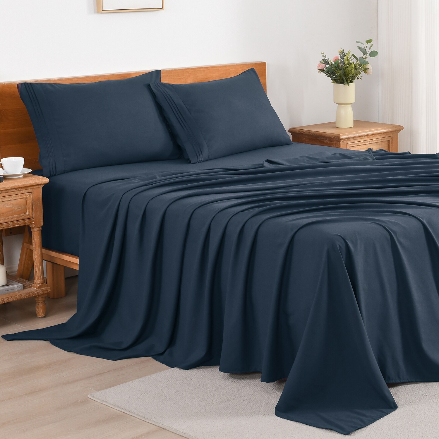 MarCielo S4PCS F NAVY Sheet-Sets - View #2