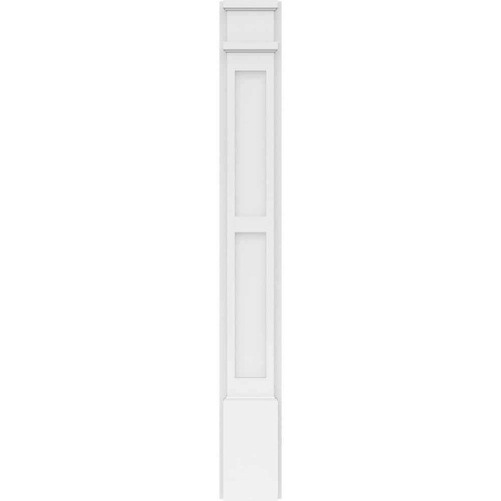 Ekena Millwork PILP06X048DFP02-2 Entry-Door-Casing-Accents - View #3