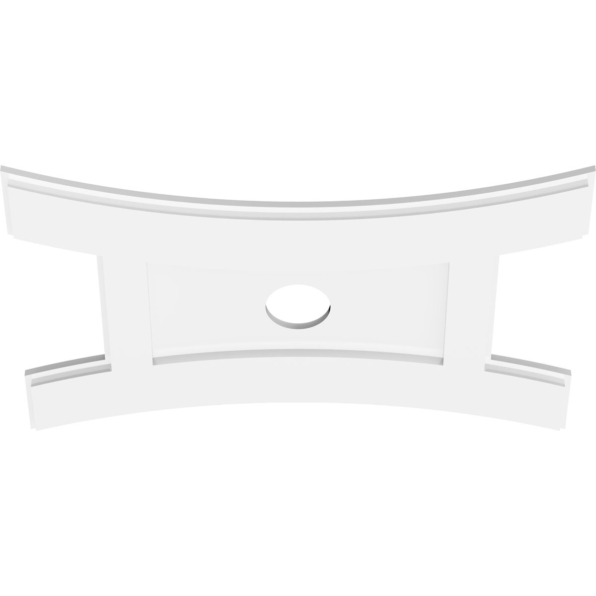 Ekena Millwork CMP26X17HN-03000 Ceiling-Medallions - View #2
