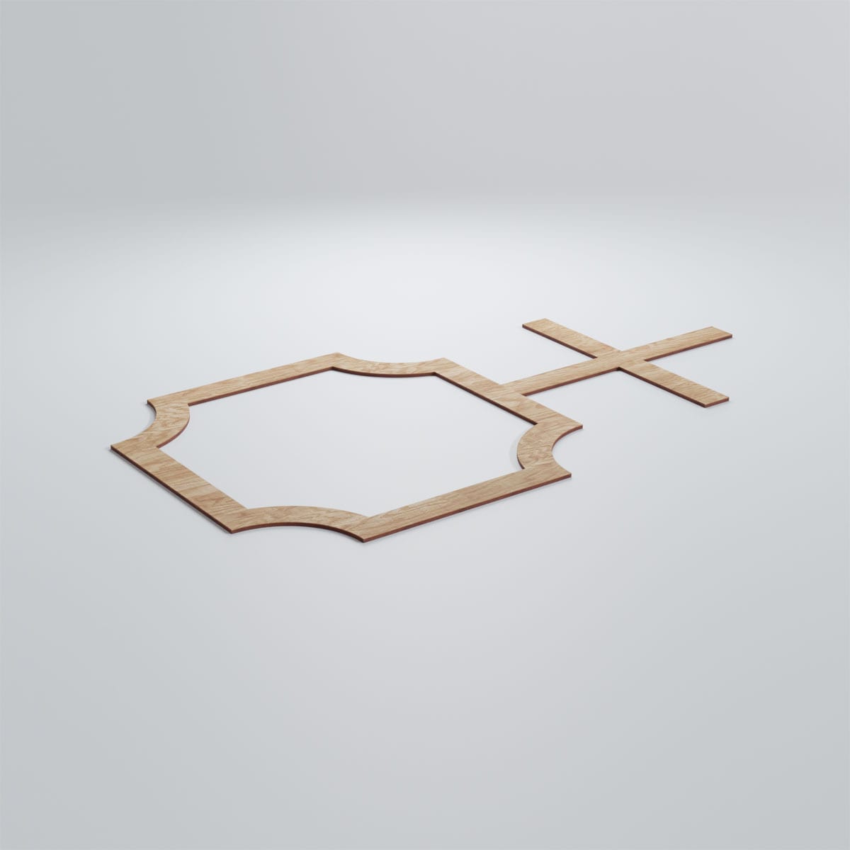 Ekena Millwork WALW24X24X0250BRDRO Wall-Panels - View #4