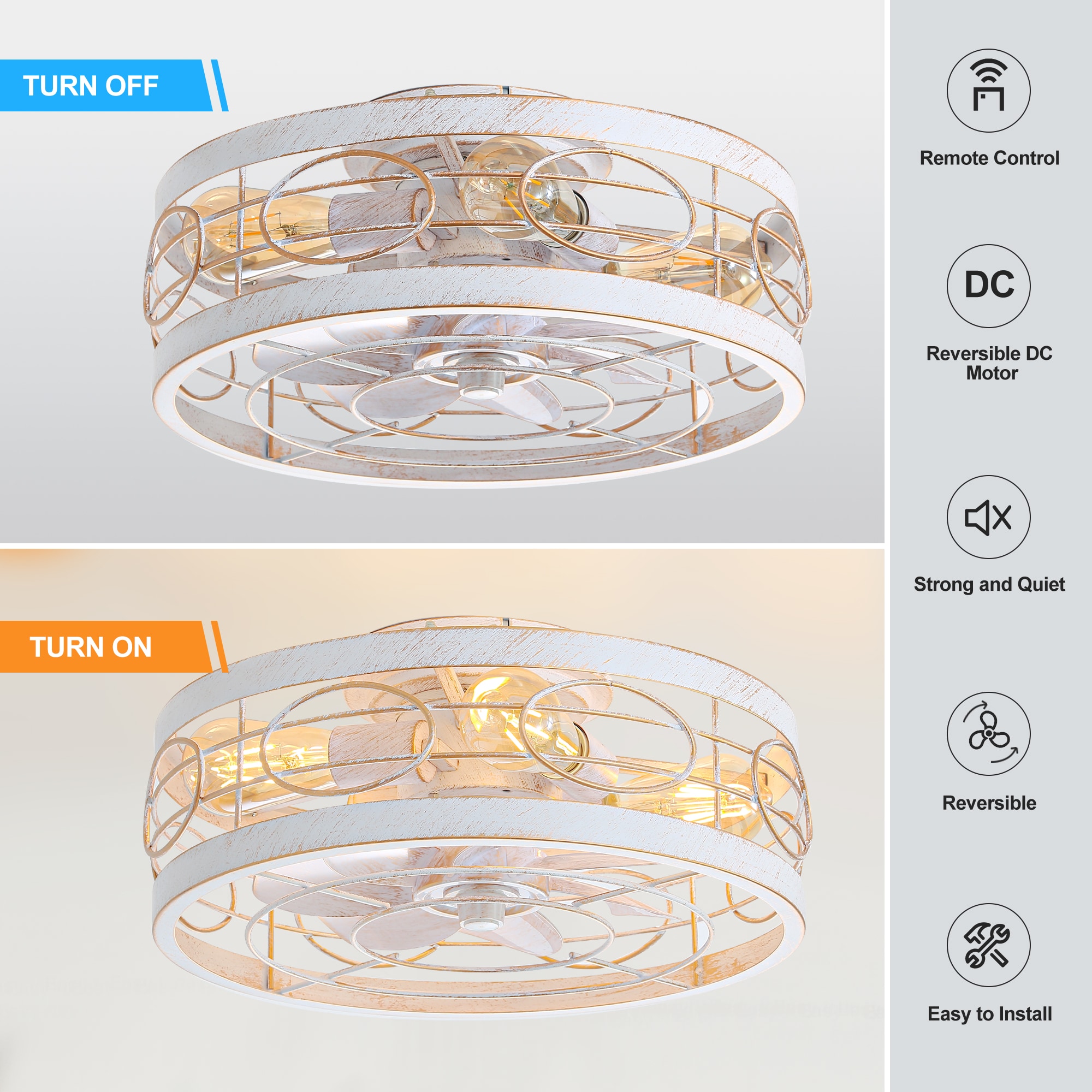 Breezary 35017-WG Ceiling-Fans - View #11
