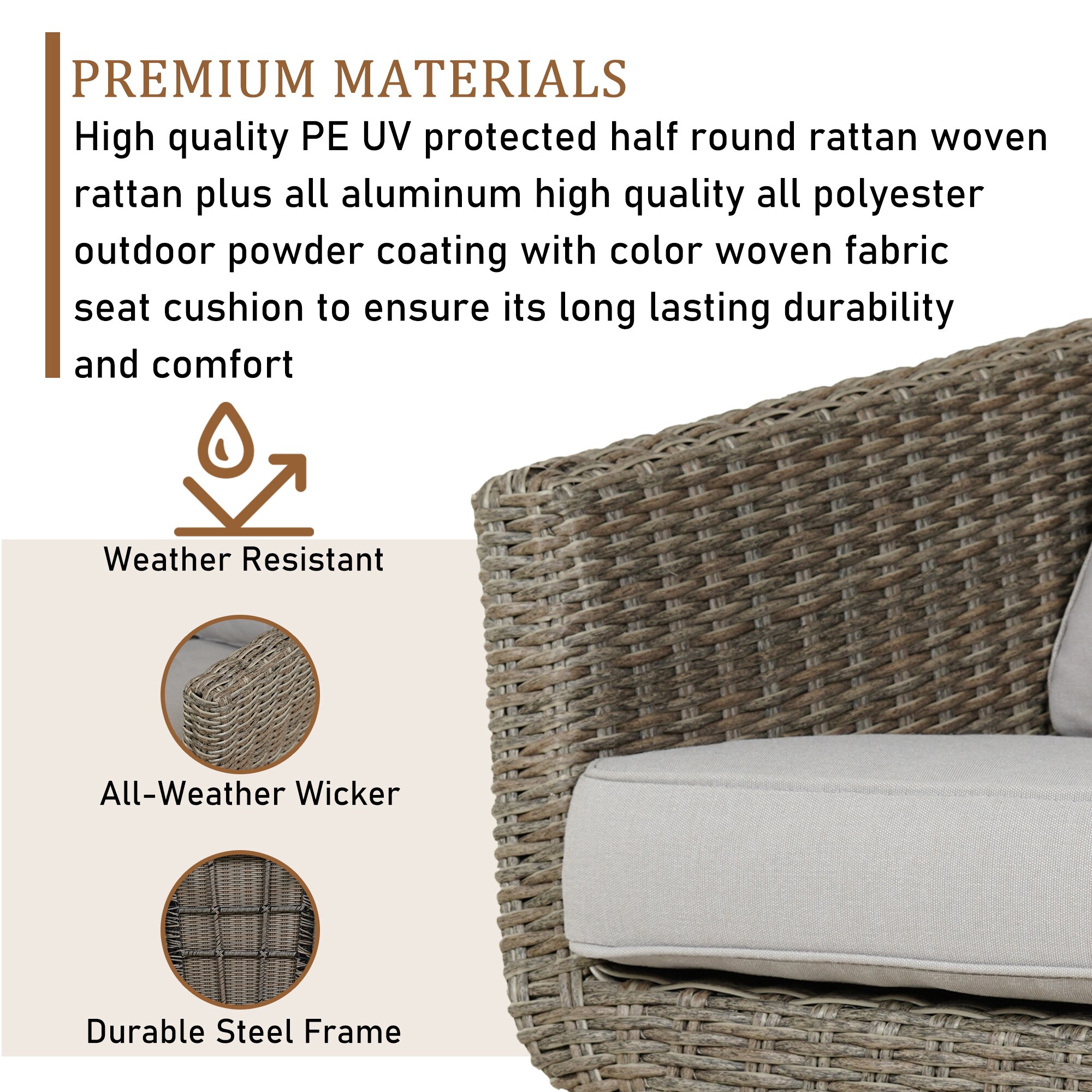 CASAINC ZY-44 Patio-Chairs - View #4