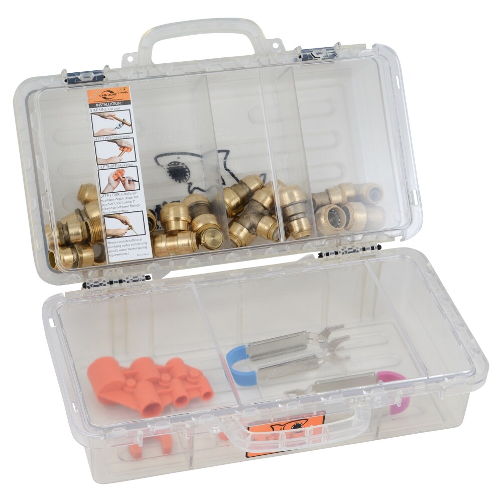 SharkBite 22486LF Push-to-Connect Contractor Kit