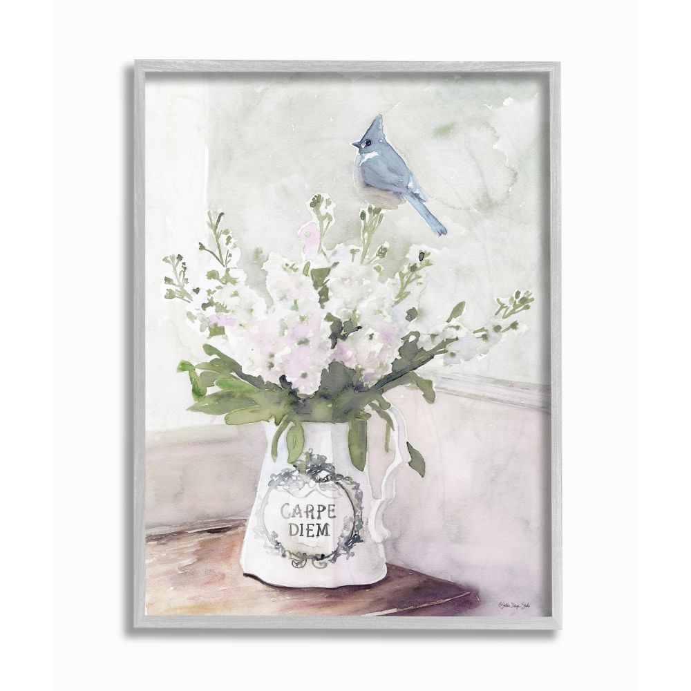 Stupell Industries AB-465-GFF-11X14 Stellar Design Studio Framed 14-in H x 11-in W Animals Print