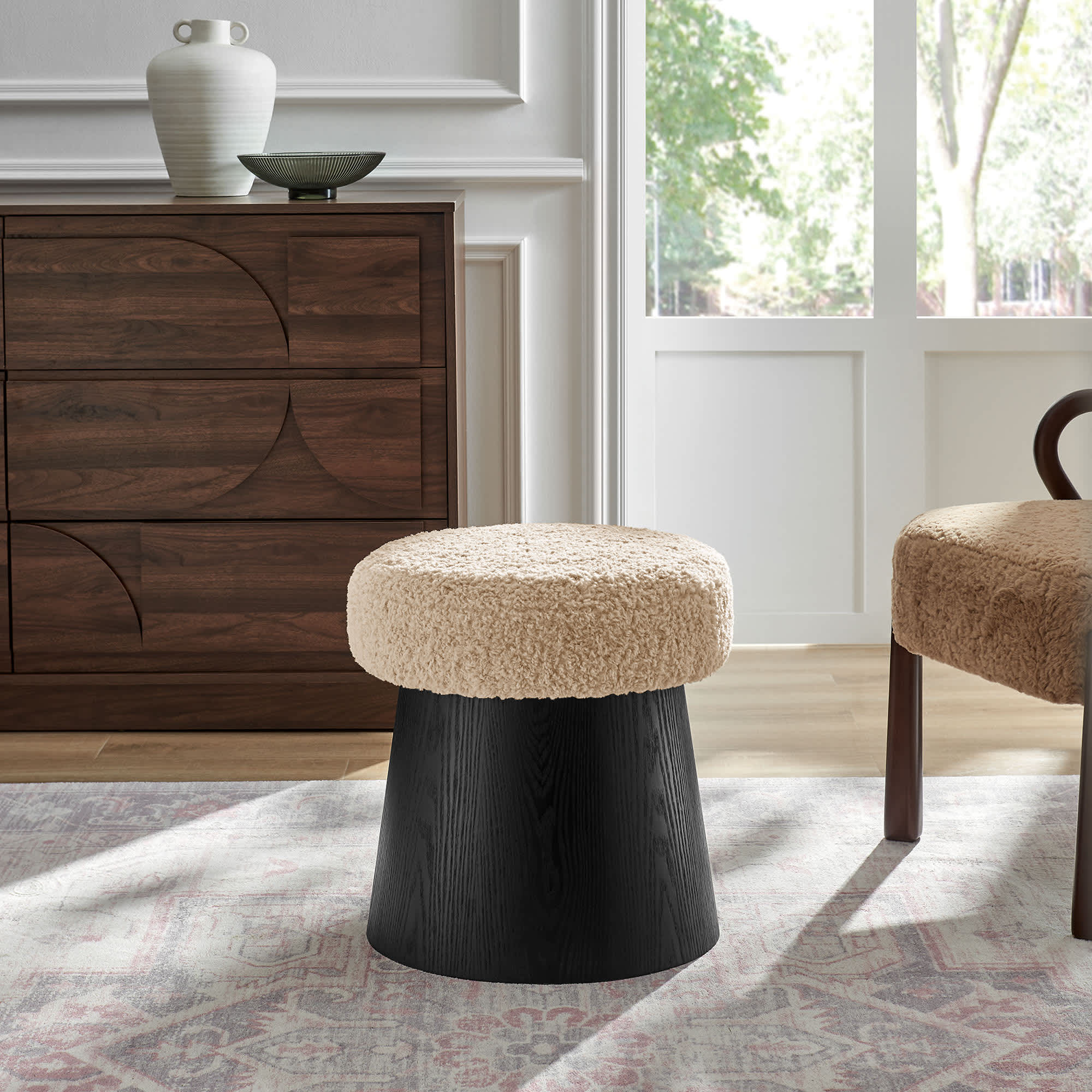 Modway EEI-7493-OAT-BLK Indoor-Ottomans - View #7