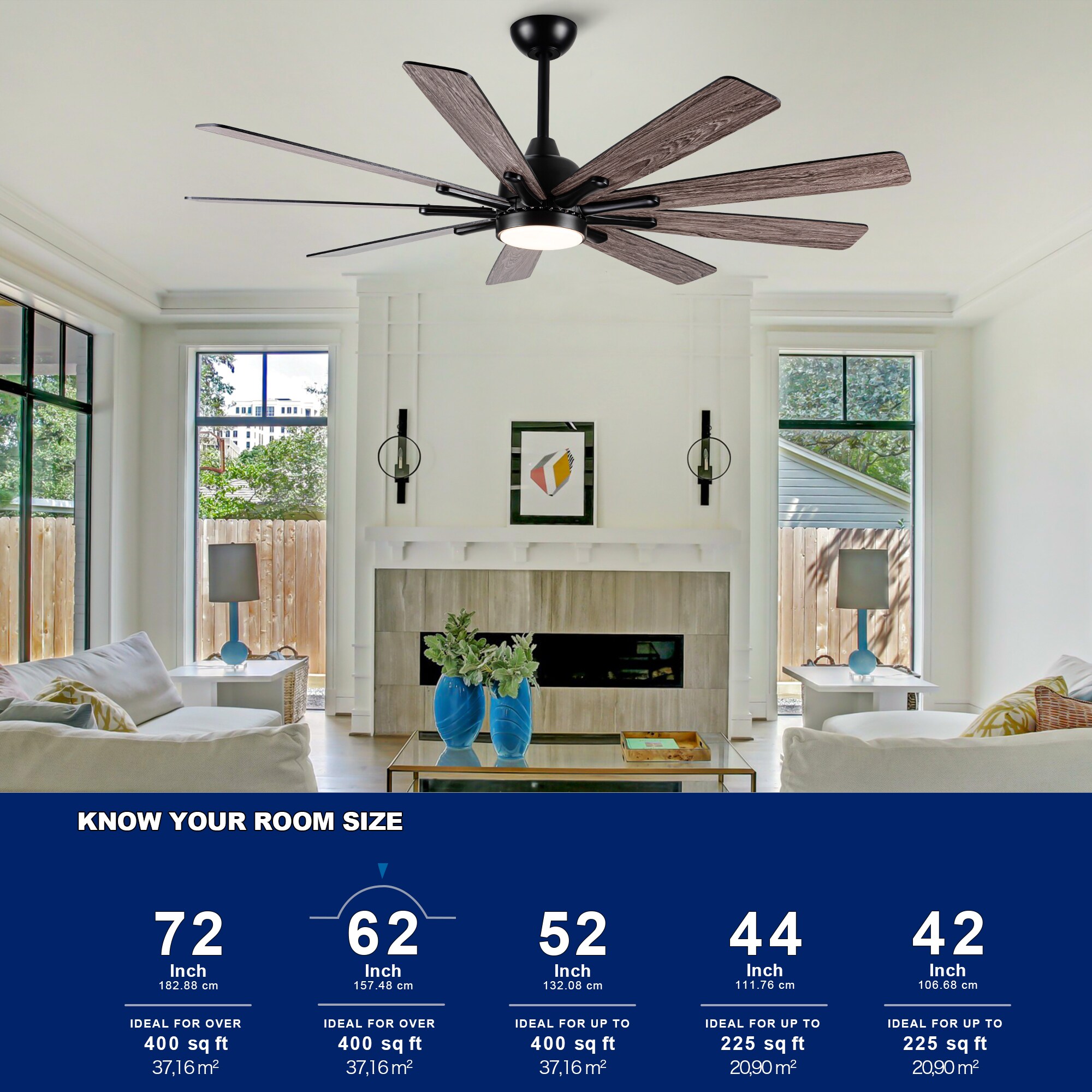 YUHAO LSDC1131BK62 Ceiling-Fans - View #7
