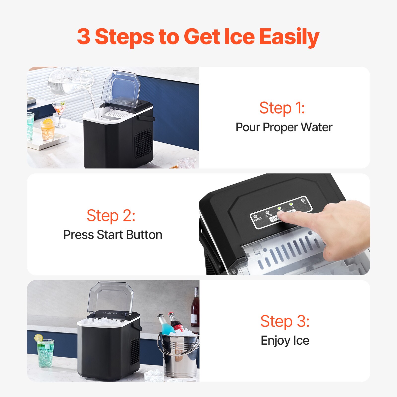 VEVOR 16X16WKSHGJ000001V1 Ice-Makers - View #6
