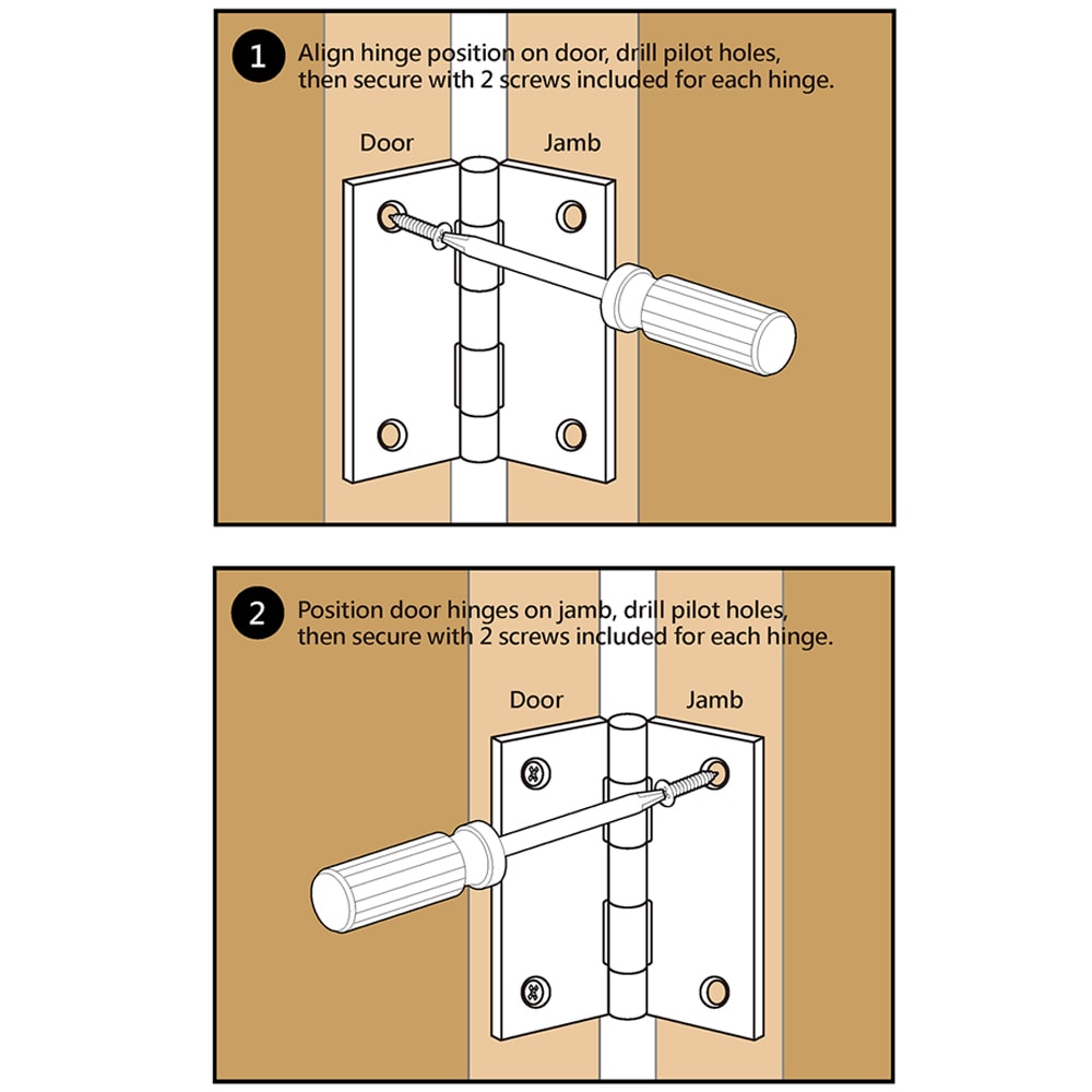 RELIABILT 20382PKBLG Entry-Door-Hinges - View #5