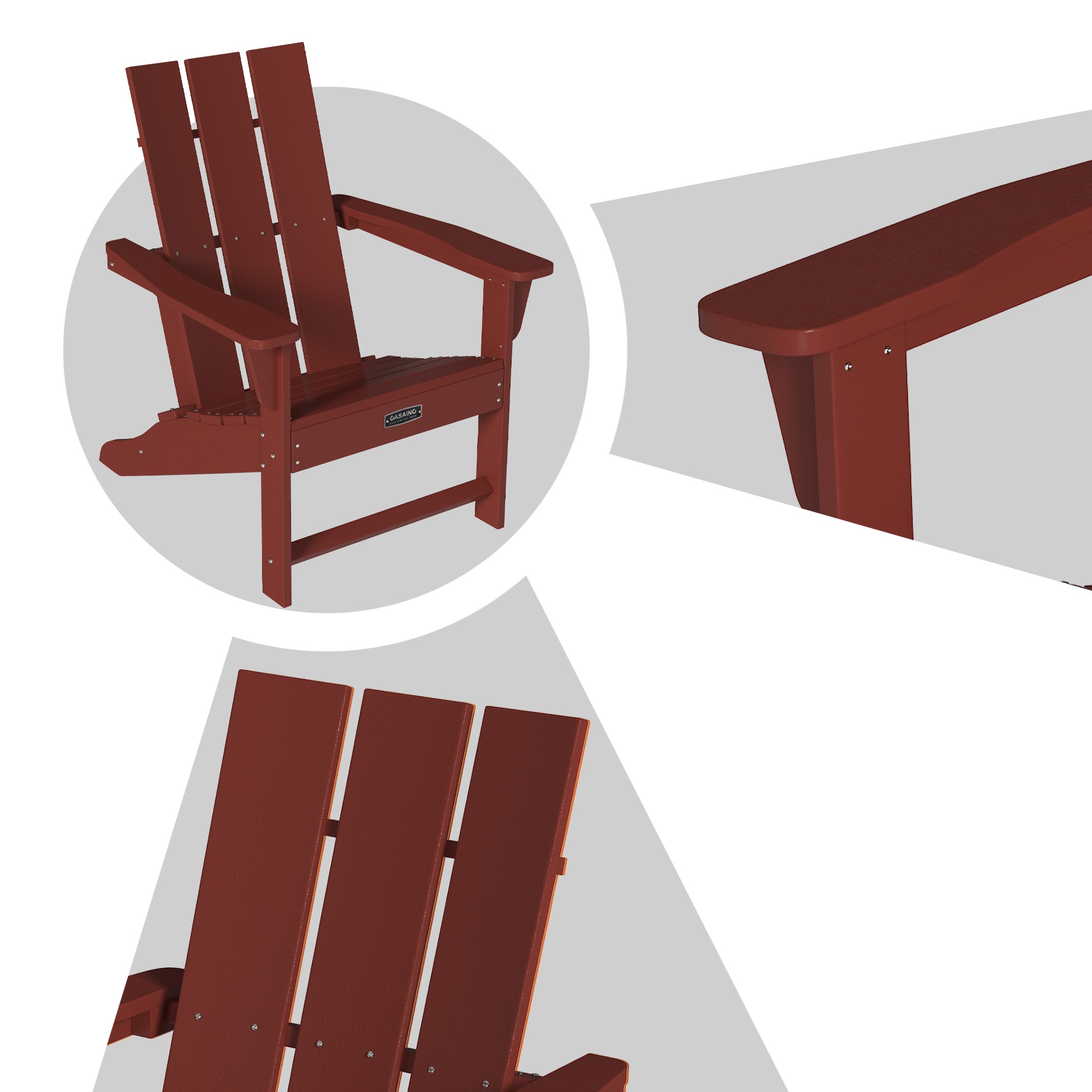 CASAINC WFEHAC-02-BR Patio-Chairs - View #6