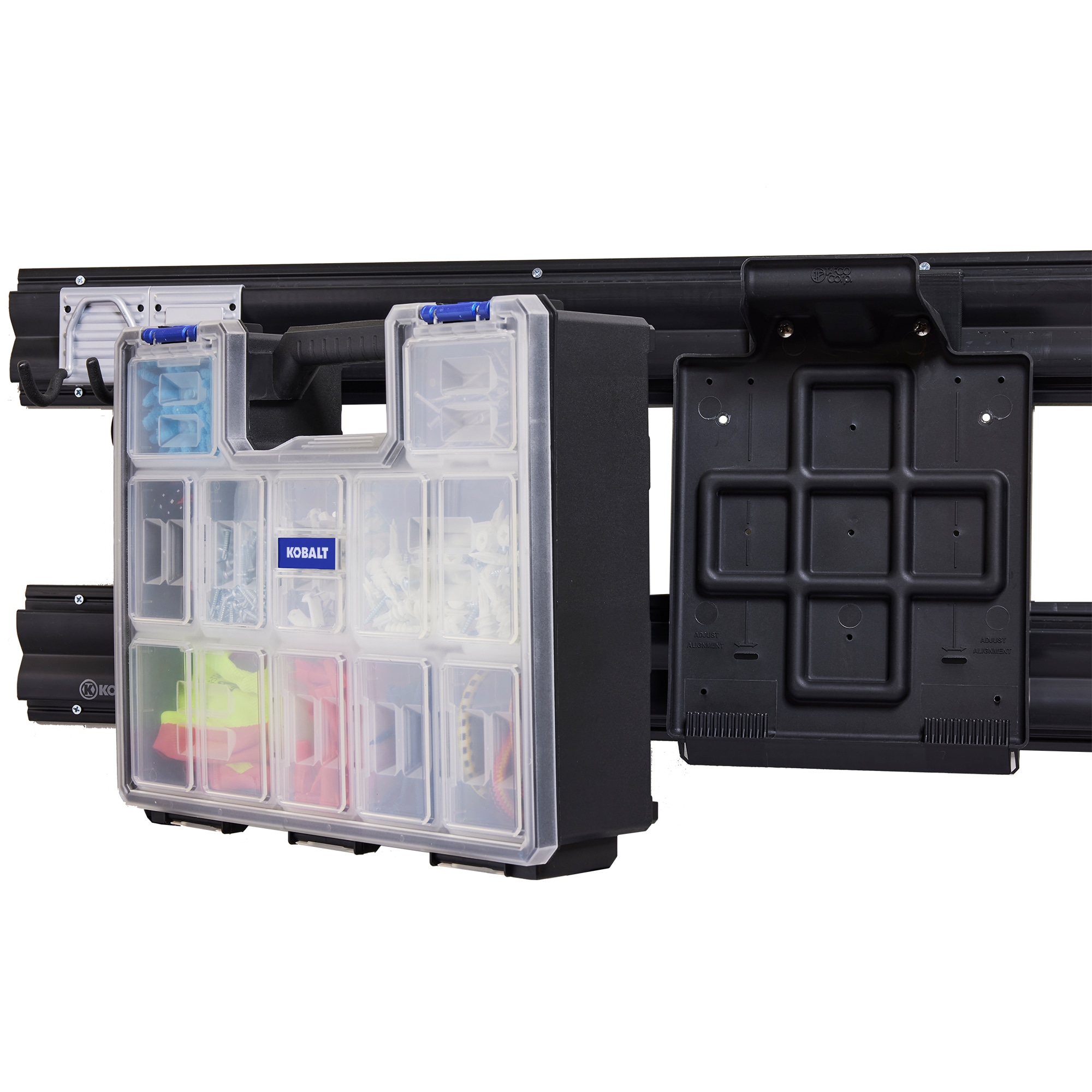 Kobalt Plastic 15-Compartment Plastic Small Parts Organizer