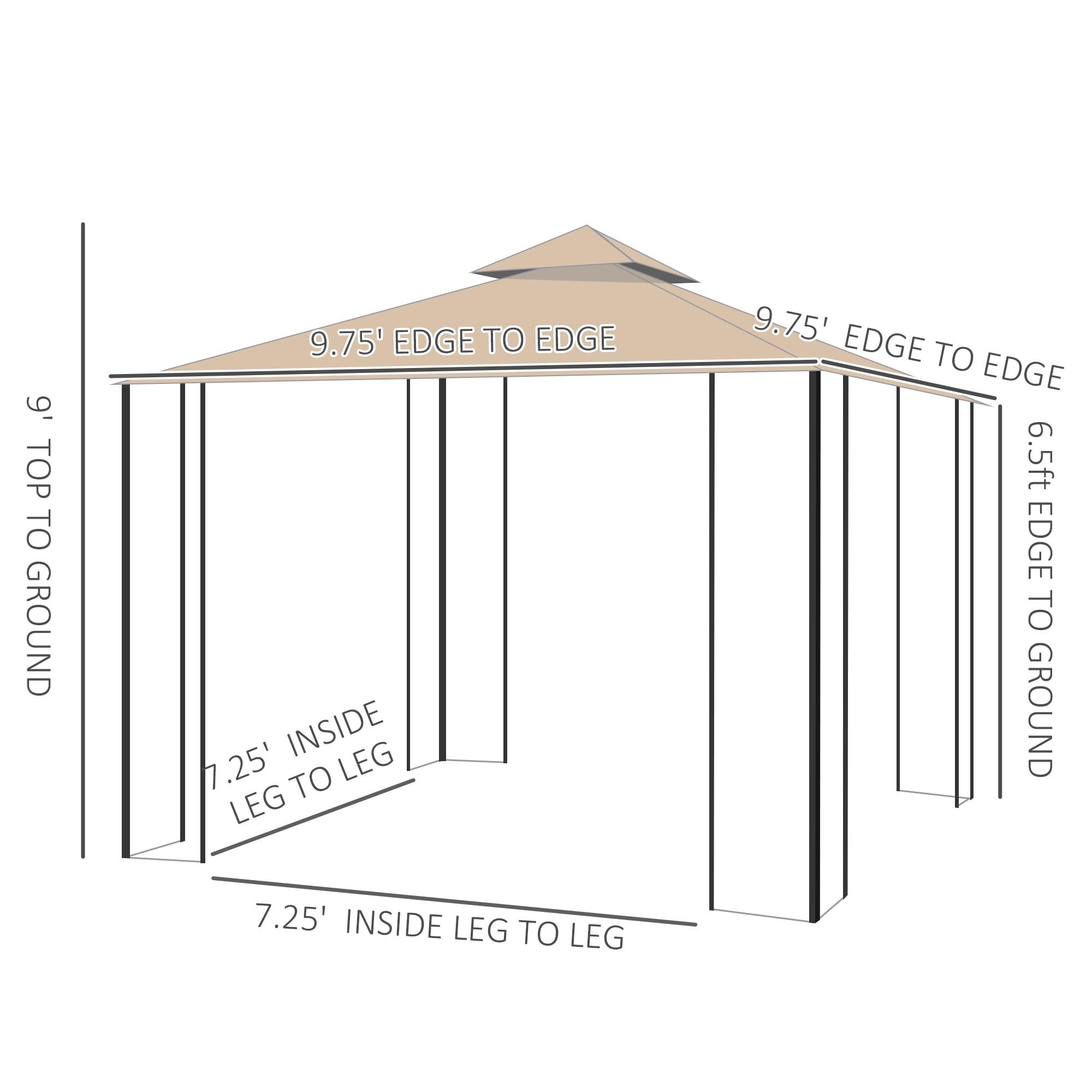 Bayfeve BFAOS-4253-GZB Wood-Resin-Gazebos - View #5