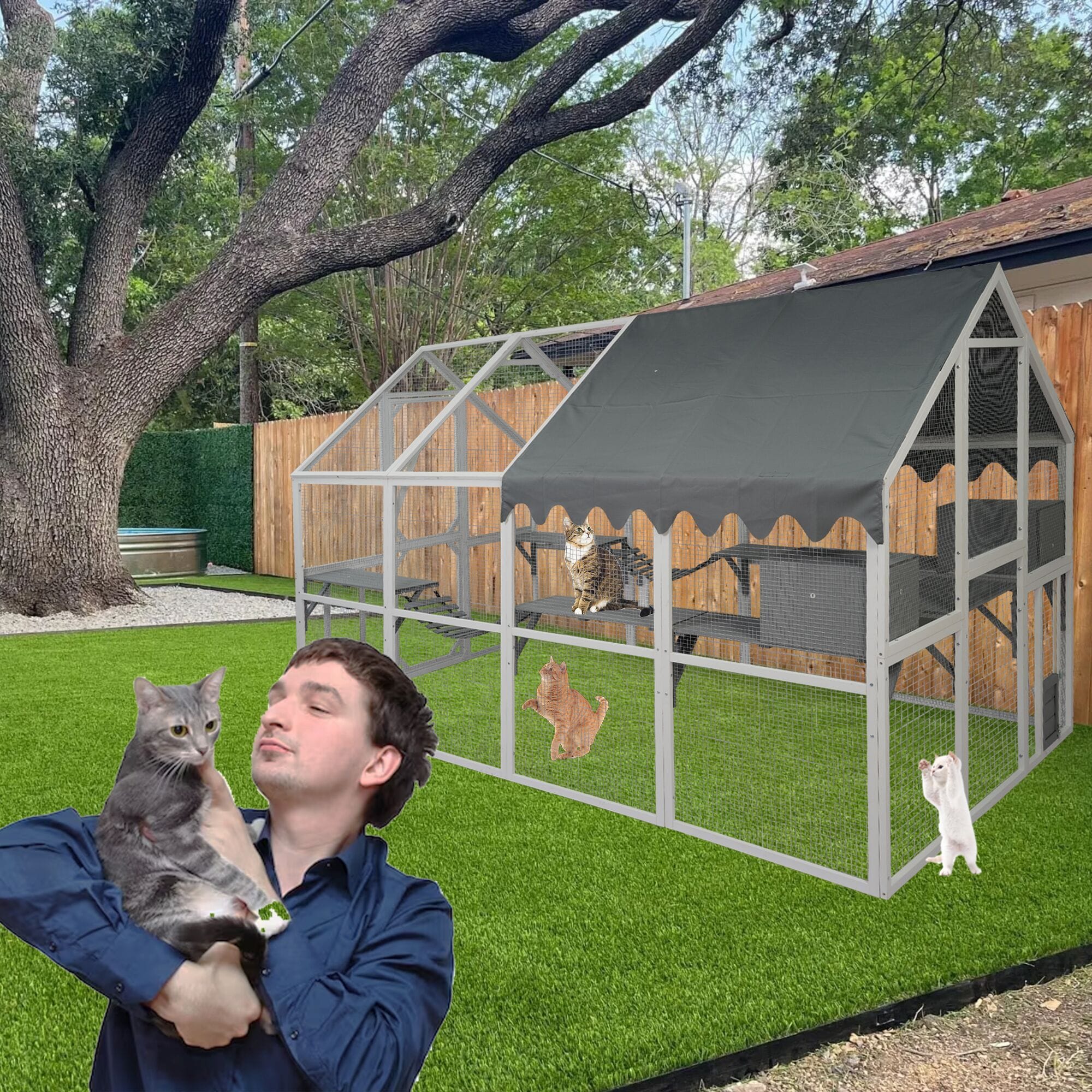 Kahomvis SUNS-QPW7-004 Dog-Houses - View #2