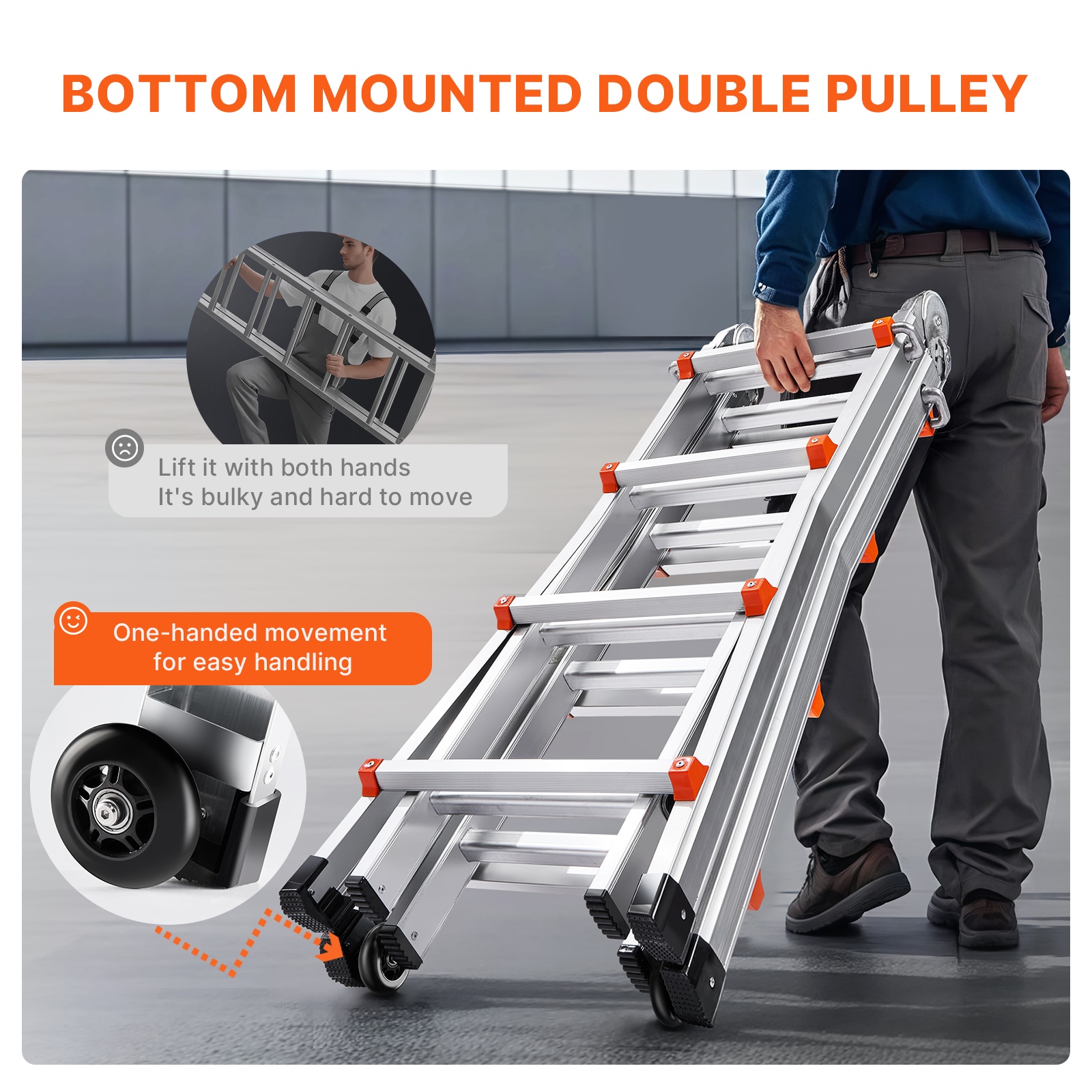VEVOR SCDGNAZXYST406088V0 Step-Ladders - View #4