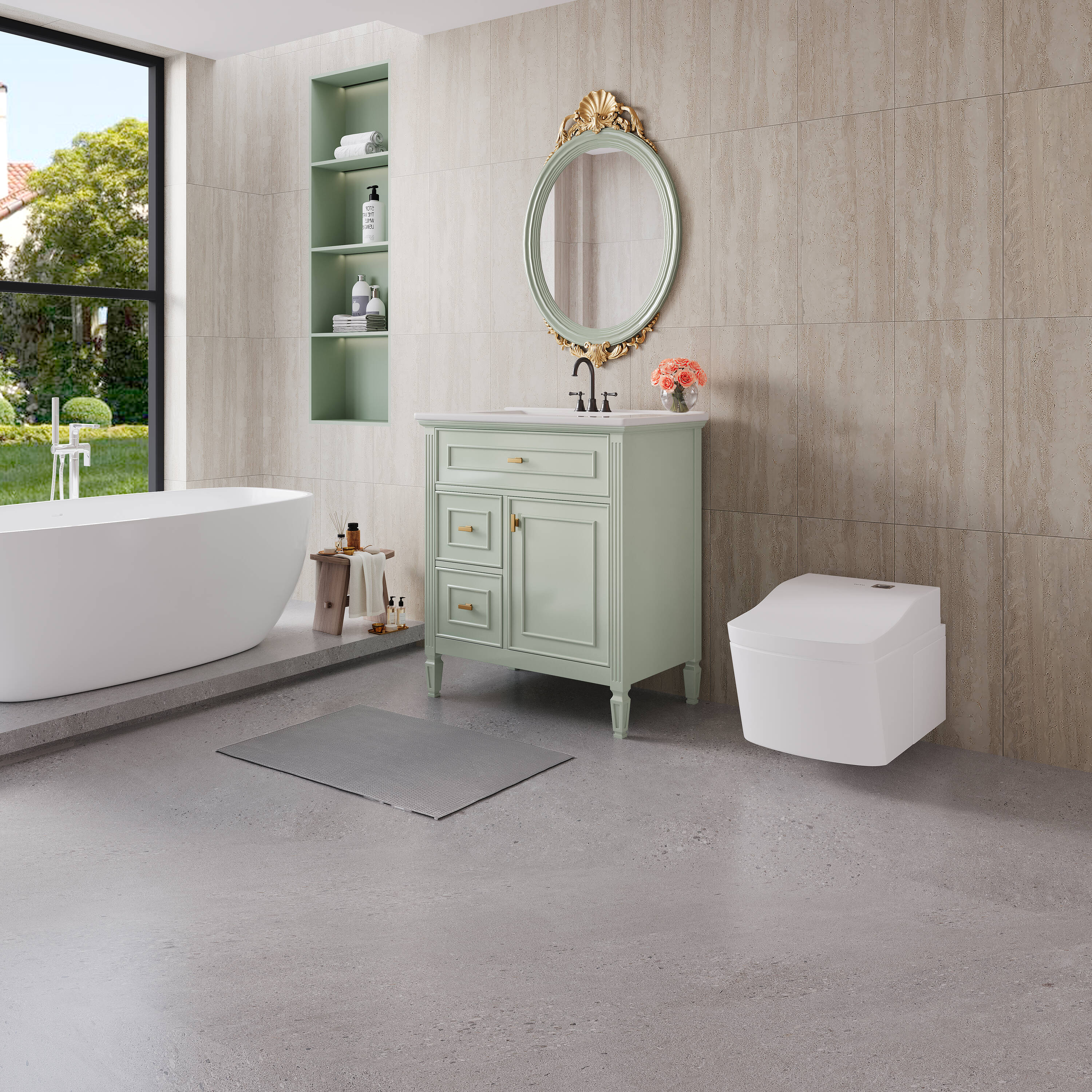 Iseryn YSG701FP269 Bath-Vanity-Combo - View #9