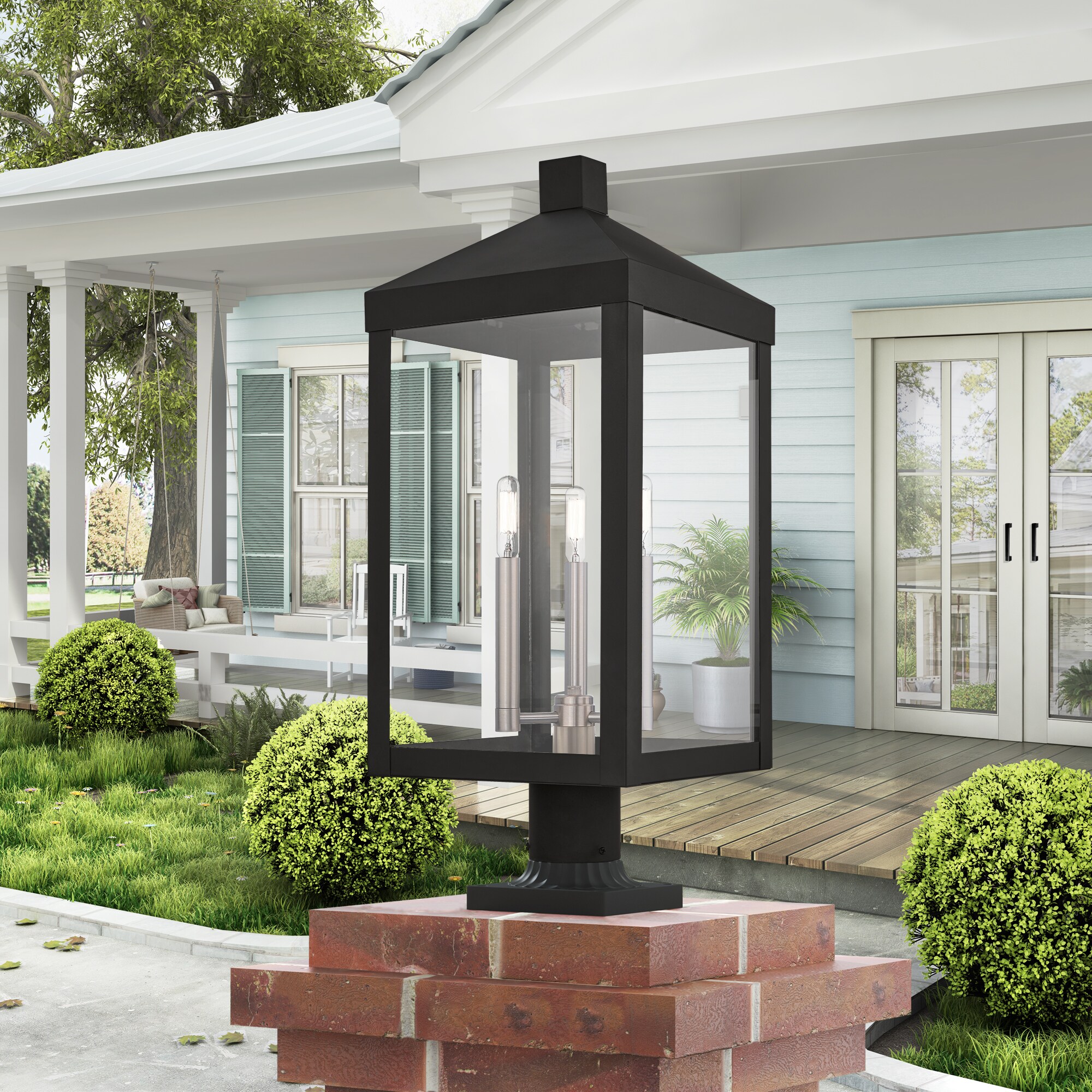 Livex Lighting 20586-04 Post-Lights - View #7