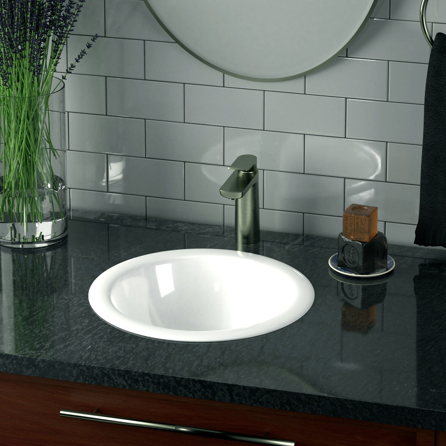 Barclay 4-520WH Bath-Sink - View #3