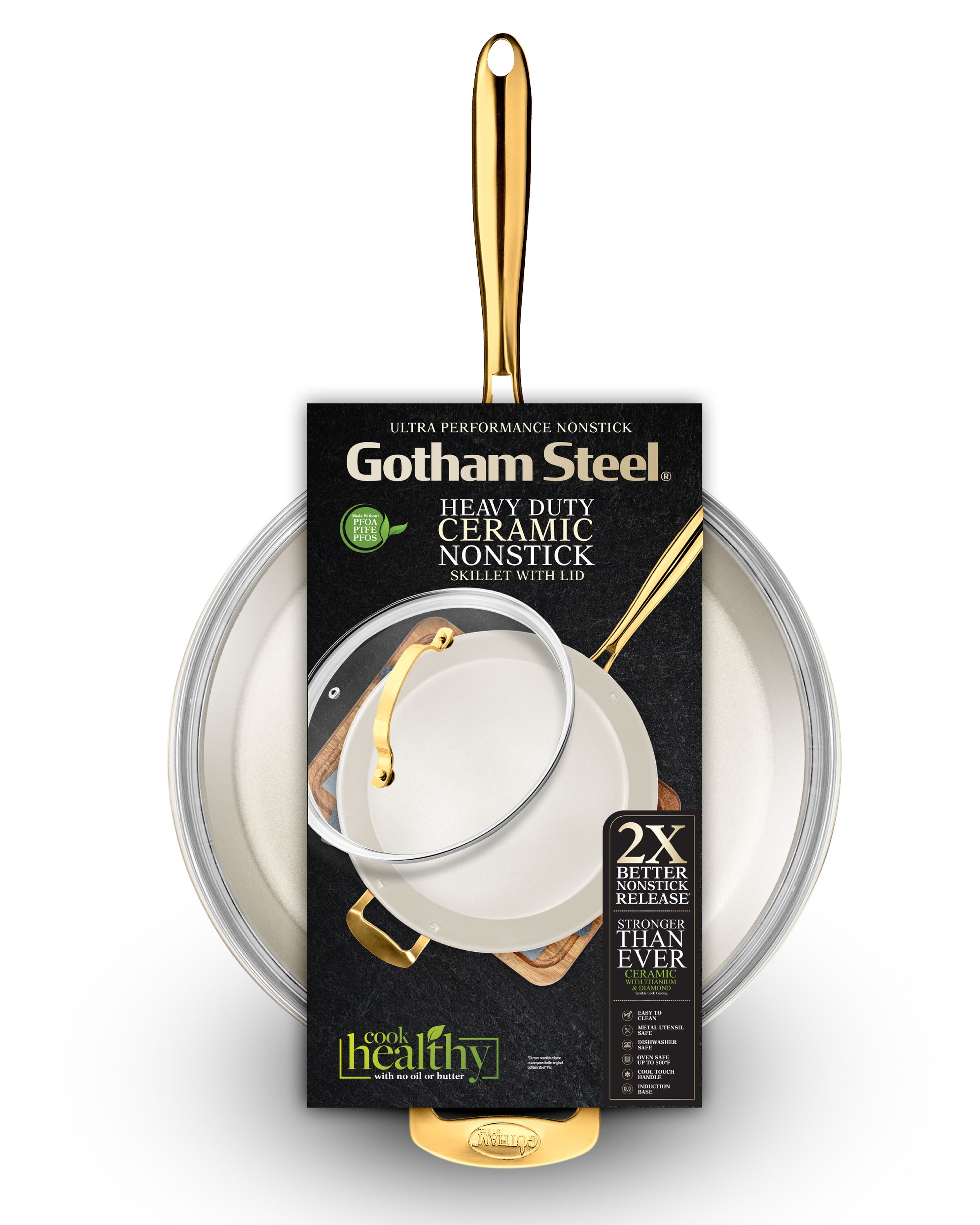 Gotham Steel 1414 Cooking-Pans-Skillets - View #8