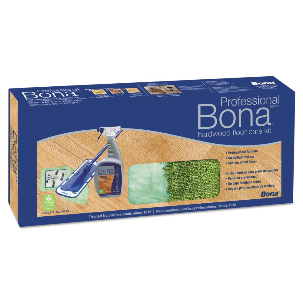 Bona Reusable Microfiber Mop Pad Kit In, Bona Hardwood Floor Care Kit