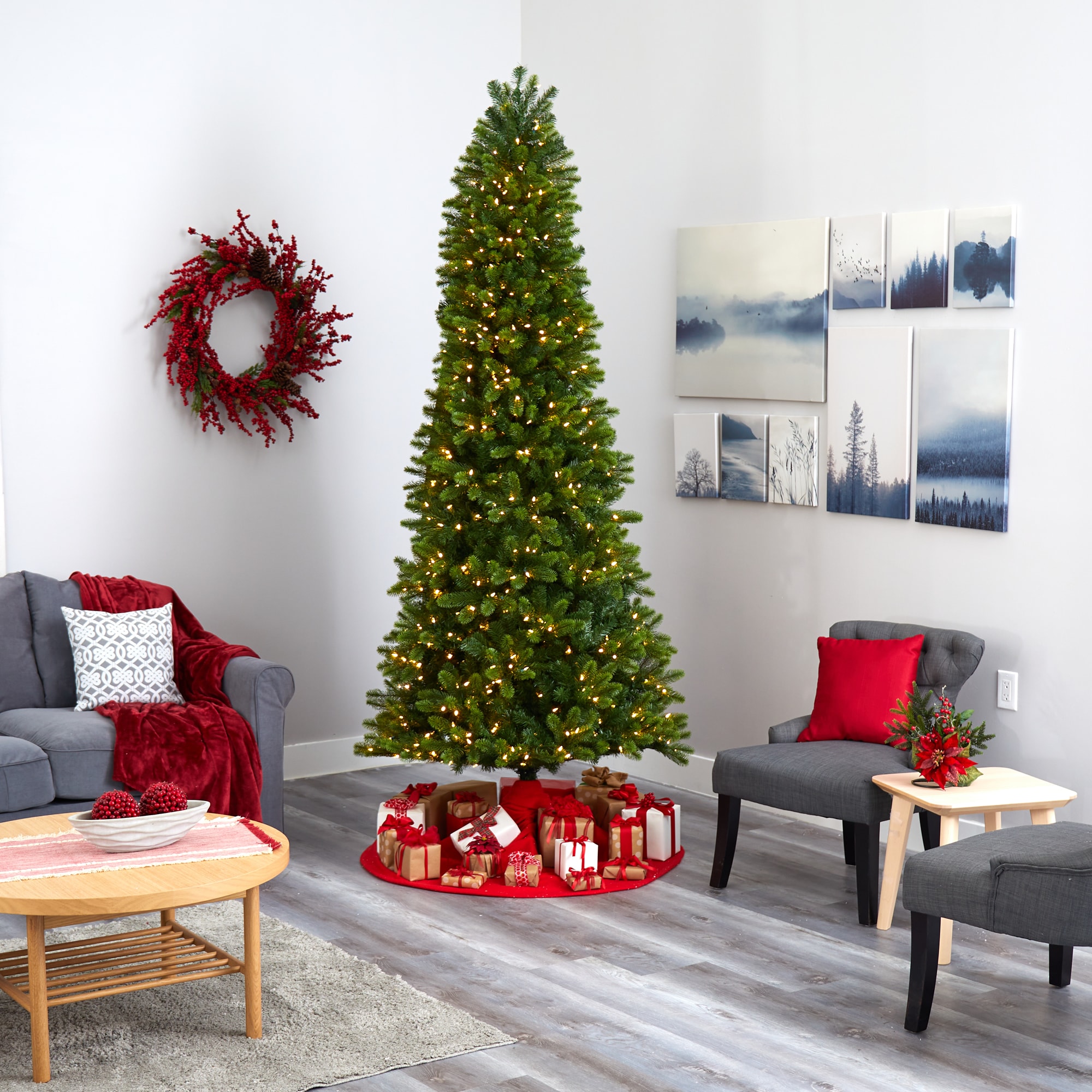 Nearly Natural T1493 Artificial-Christmas-Trees - View #8