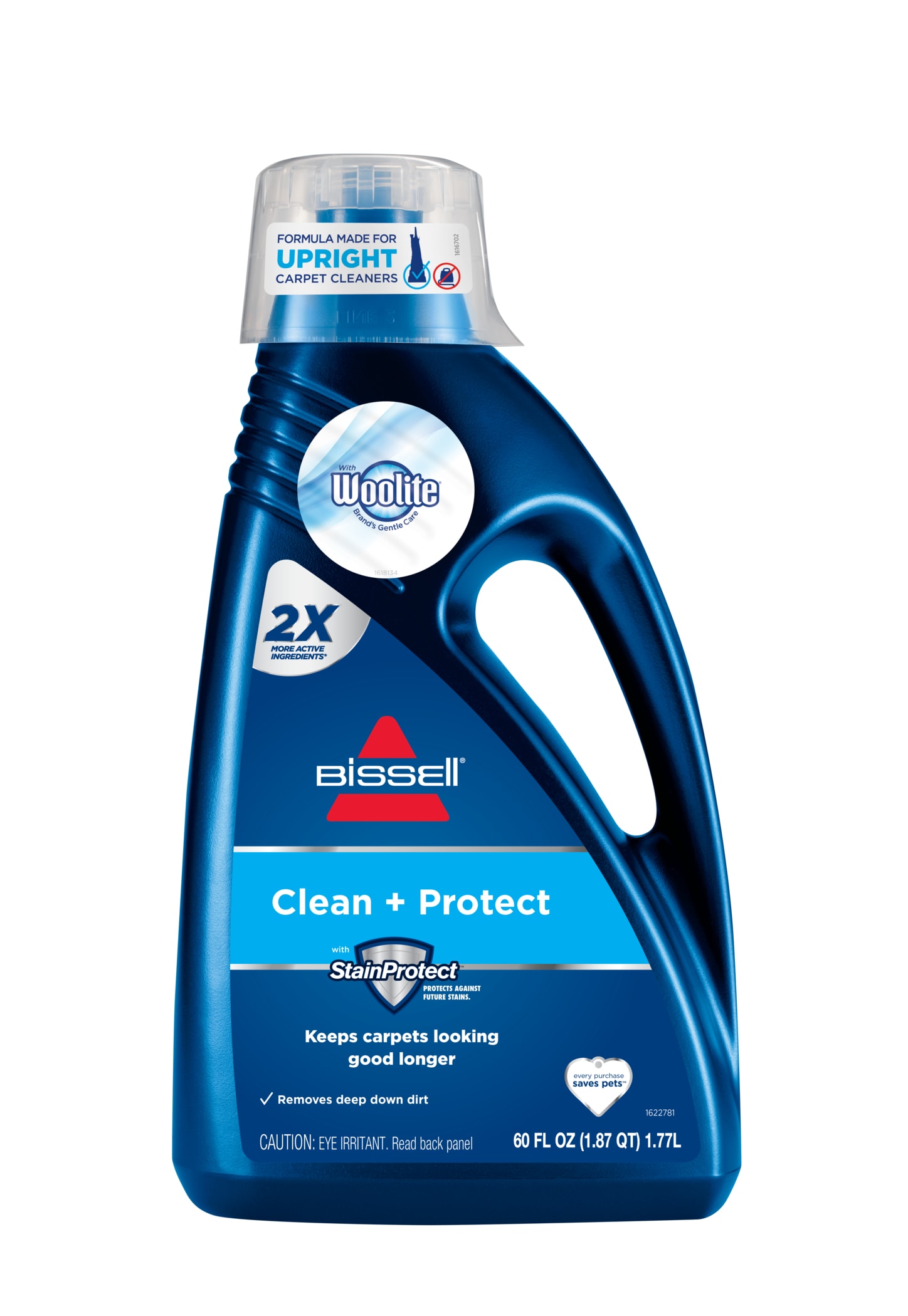 BISSELL Clean + Protect 60-fl oz Concentrated Steam Cleaner Chemical  Solution in the Steam Cleaner Chemicals department at